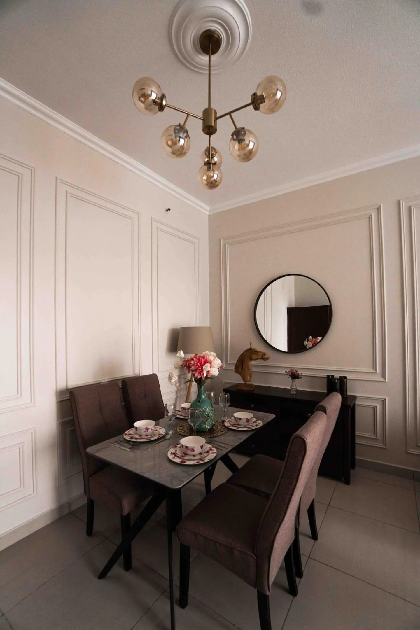 Dining area in Feel Like Home Away From Home On 34th Floor