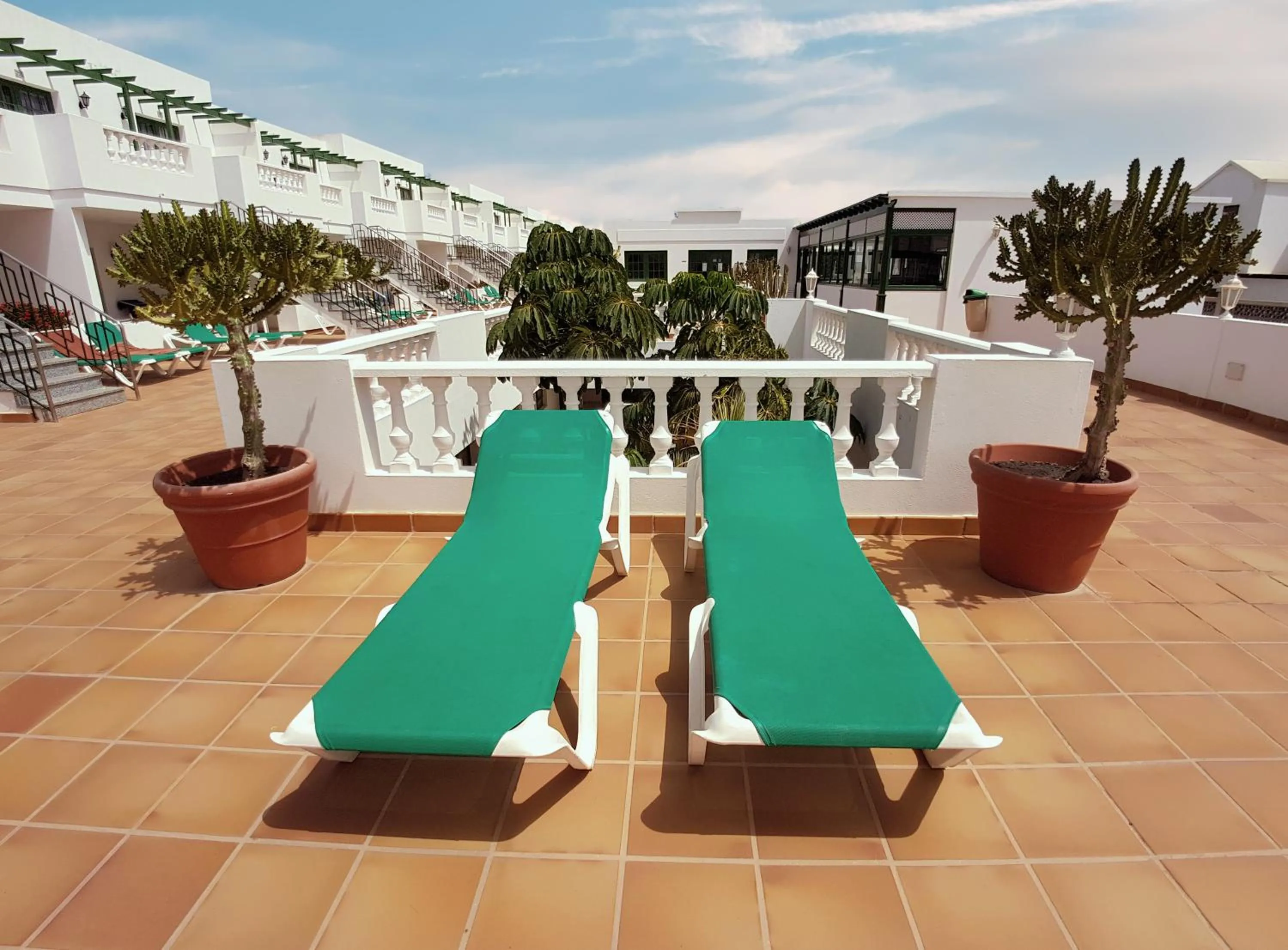 sunbed in Apartamentos Tisalaya