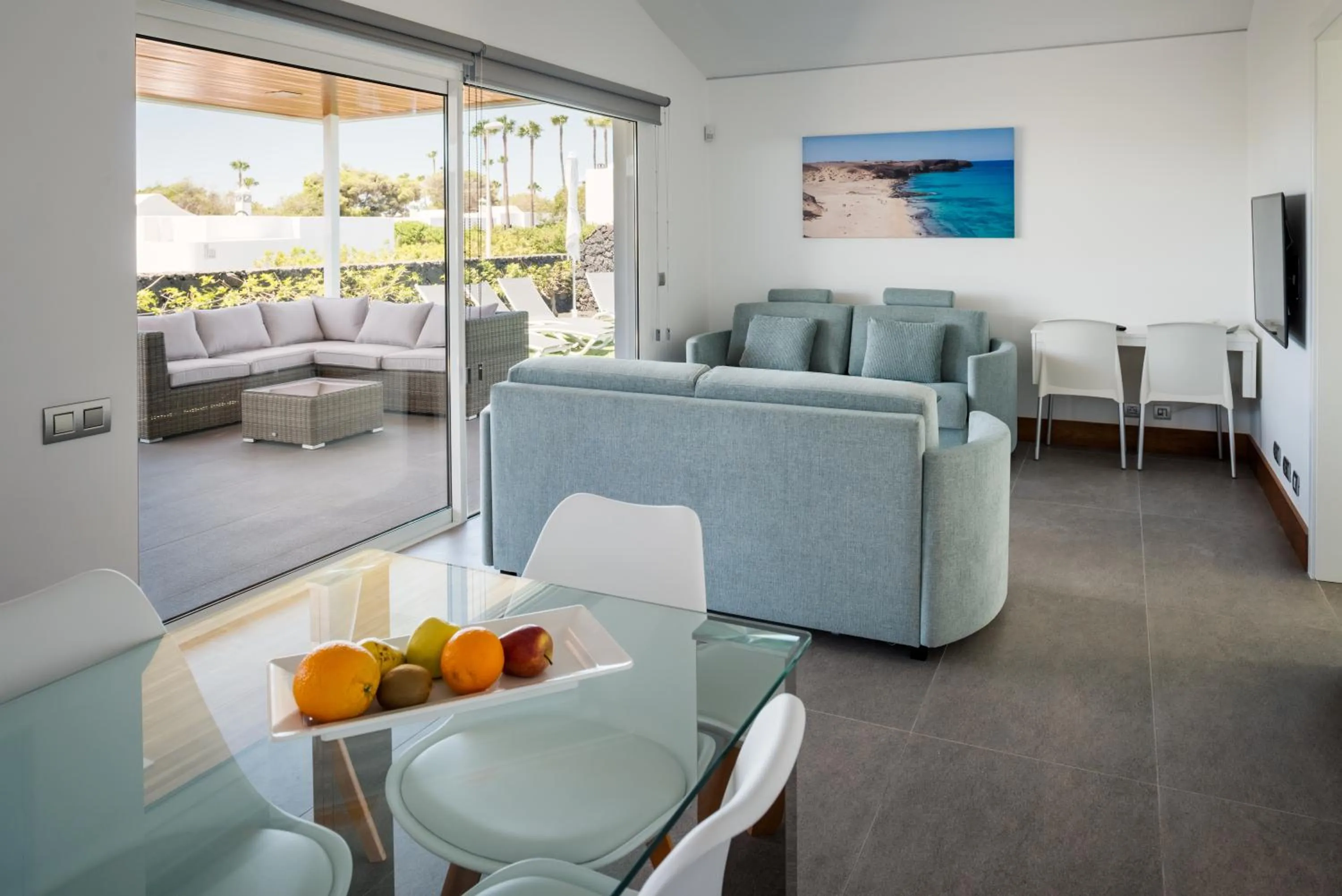 Living room in Hyde Park Lane Villas