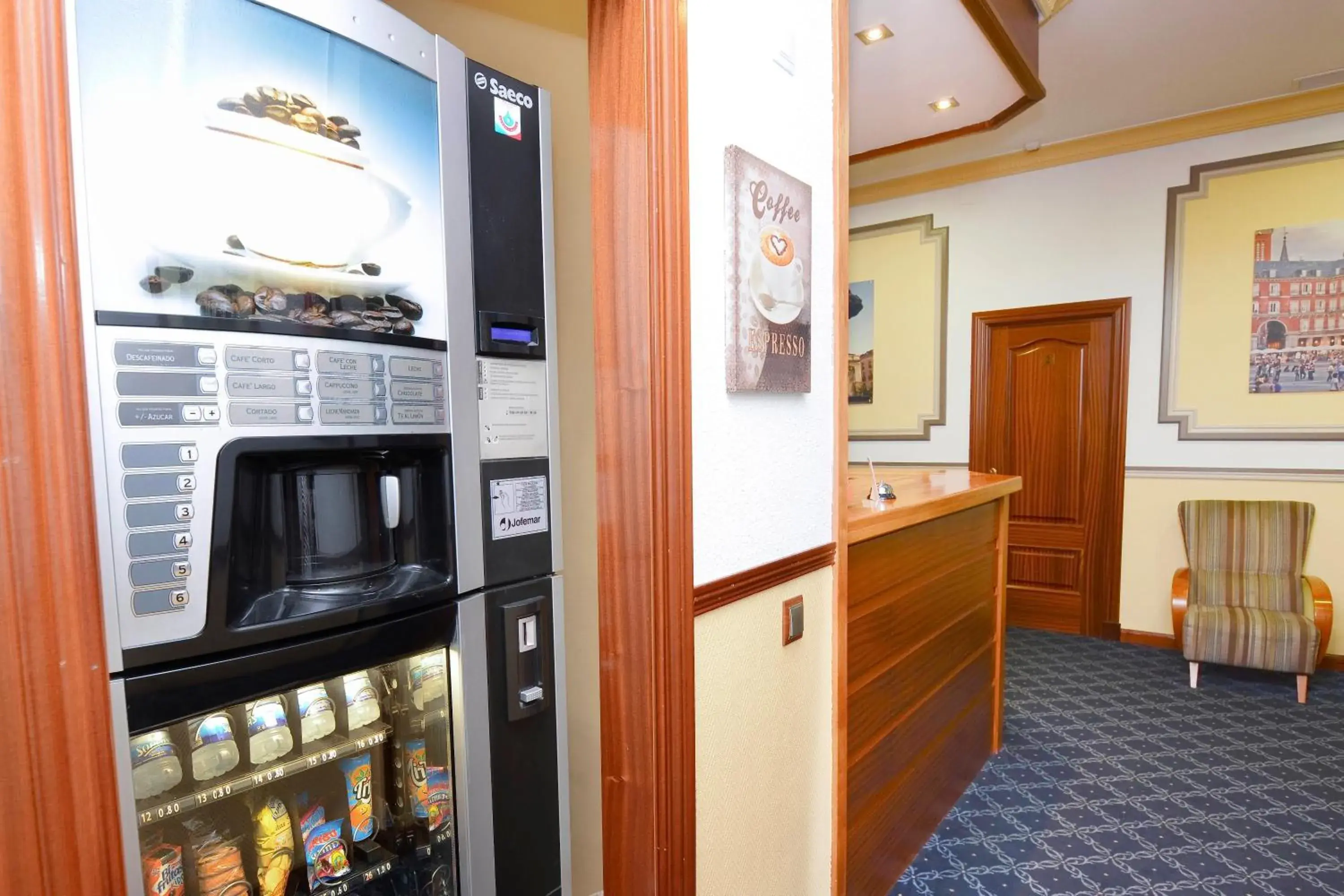 Lobby or reception in Hostal Edreira Lobby or reception in Hostal Edreira