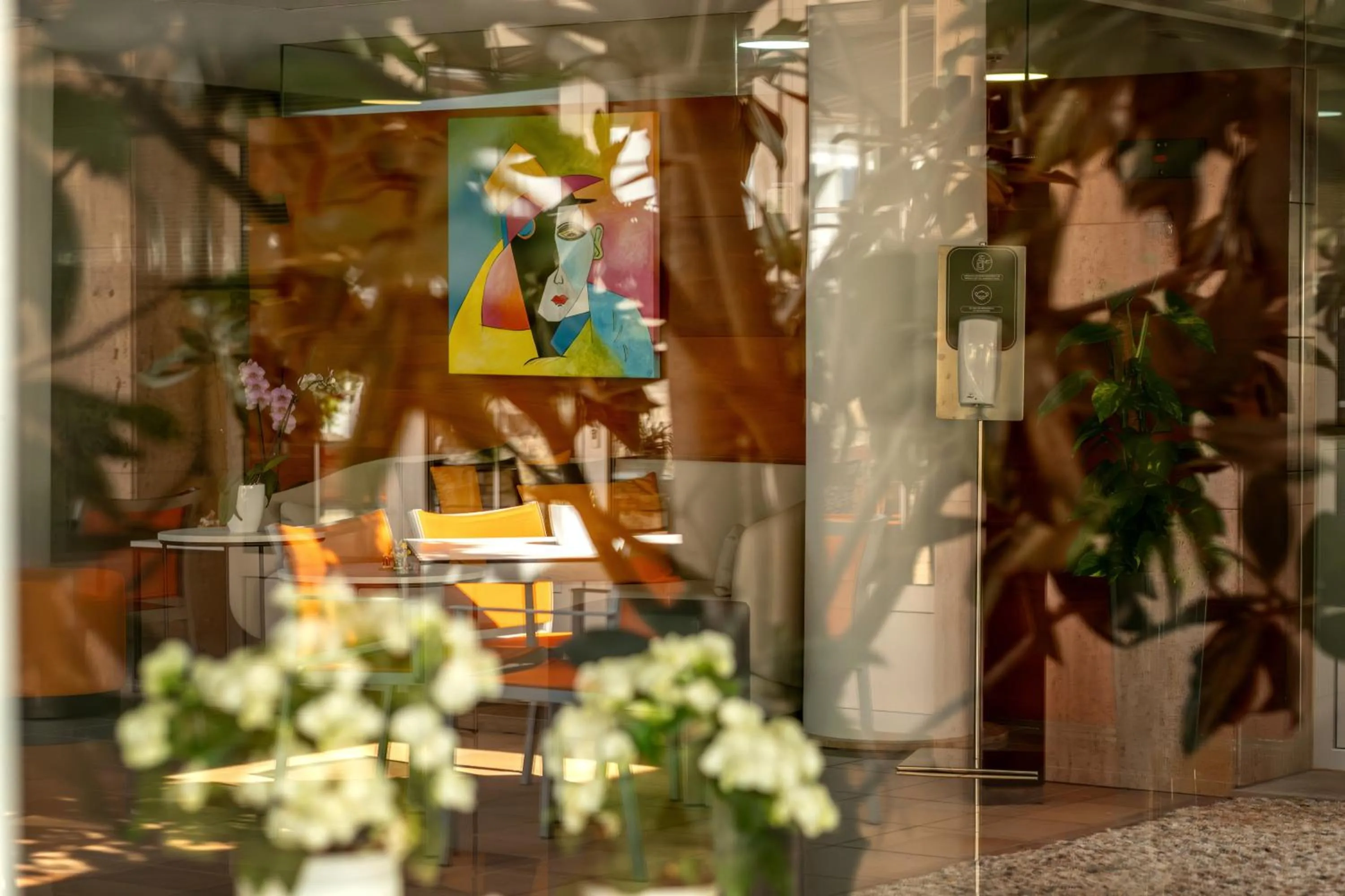 Lobby or reception in Hotel Capricho