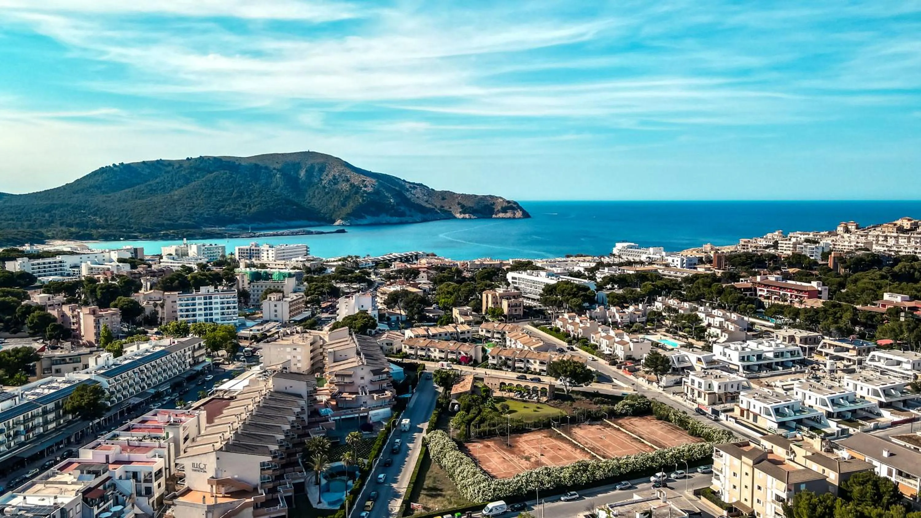 Bird's eye view in Hotel Capricho