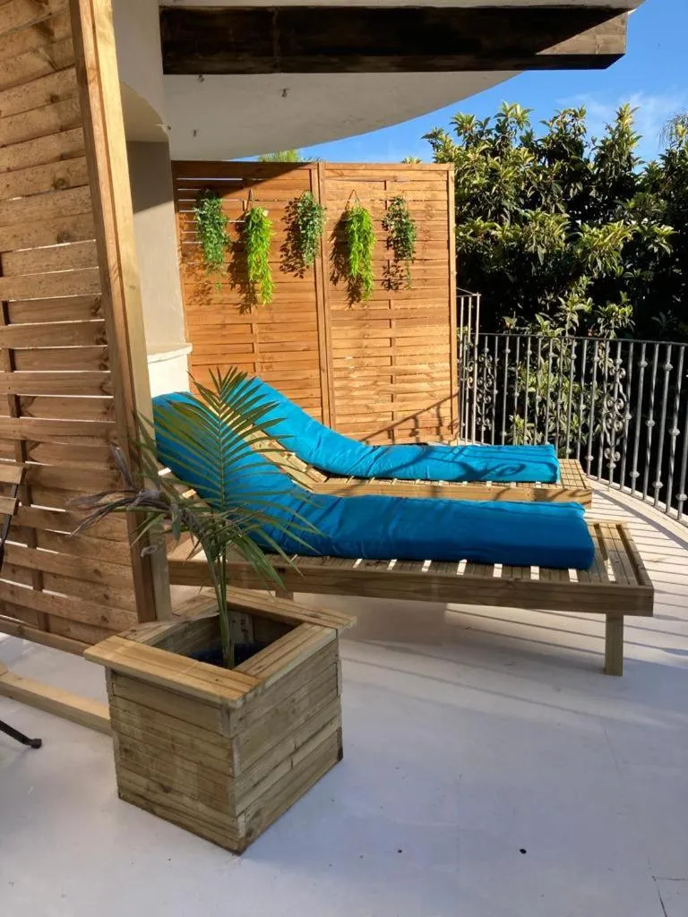 Solarium in Villa Palma