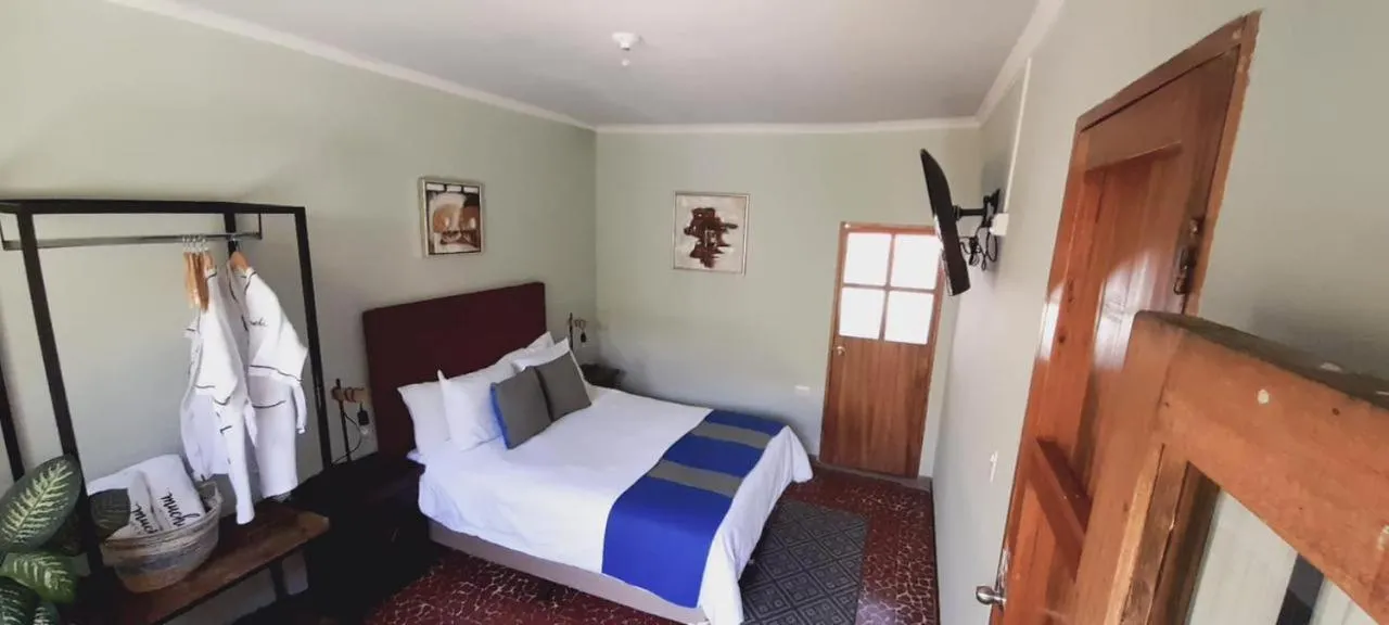 Double Room with Garden View - single occupancy in Hotel Muchá