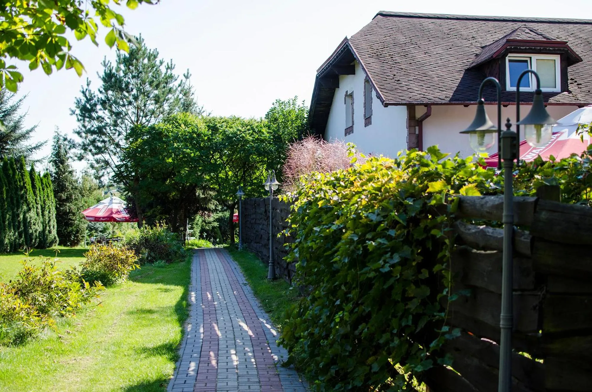 Garden in Zajazd Pod Gwiazdami