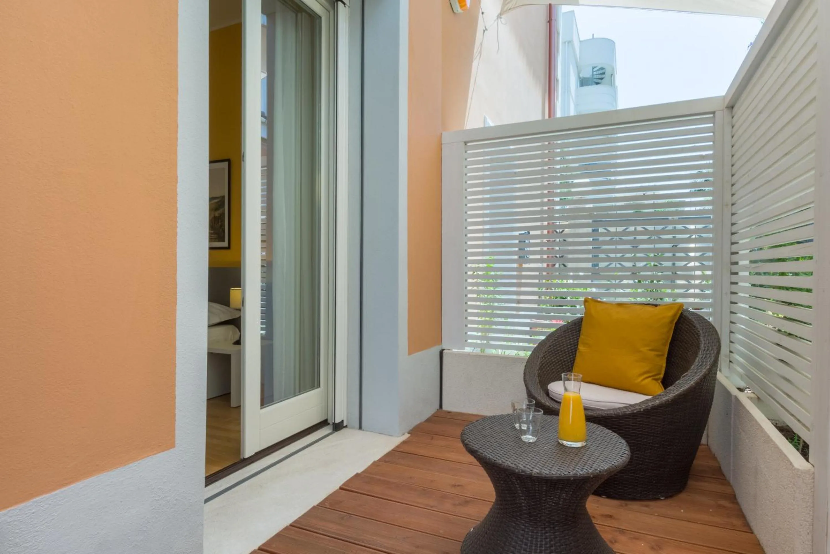 Balcony/Terrace in Guesthouse Libeticus
