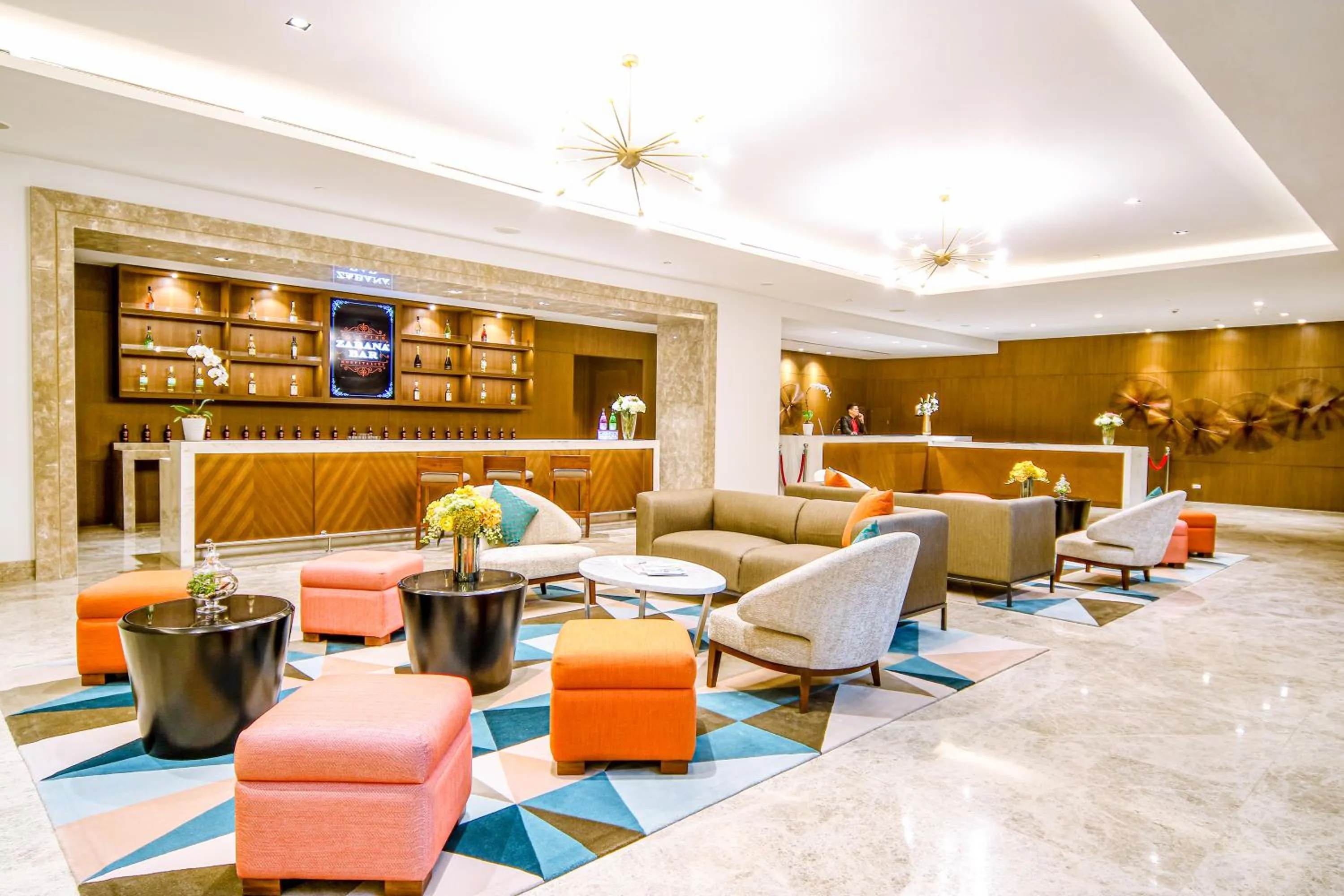 Lobby or reception in Hotel Lucky Chinatown Binondo Manila