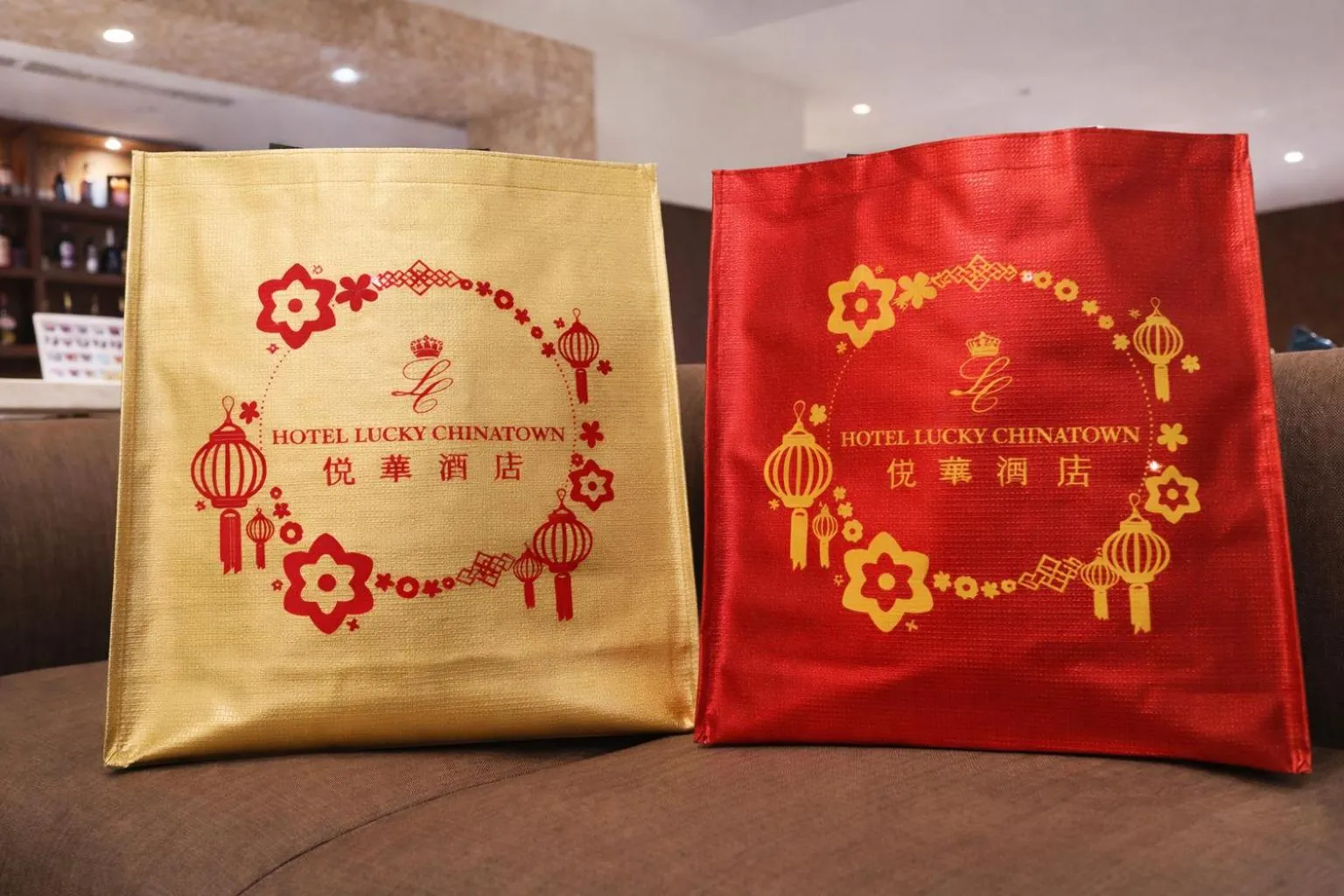 Text overlay in Hotel Lucky Chinatown Binondo Manila