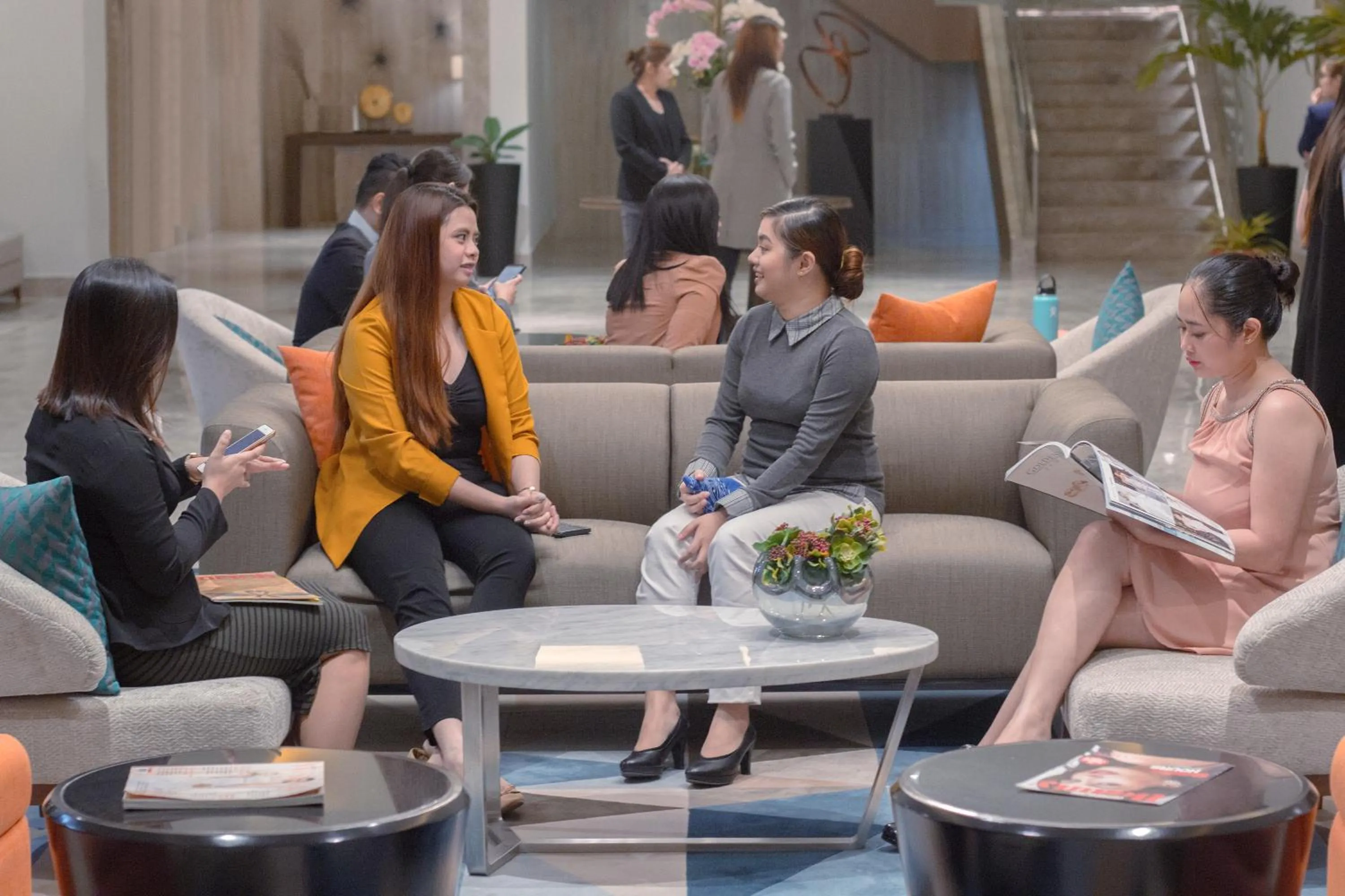 Lobby or reception in Hotel Lucky Chinatown Binondo Manila