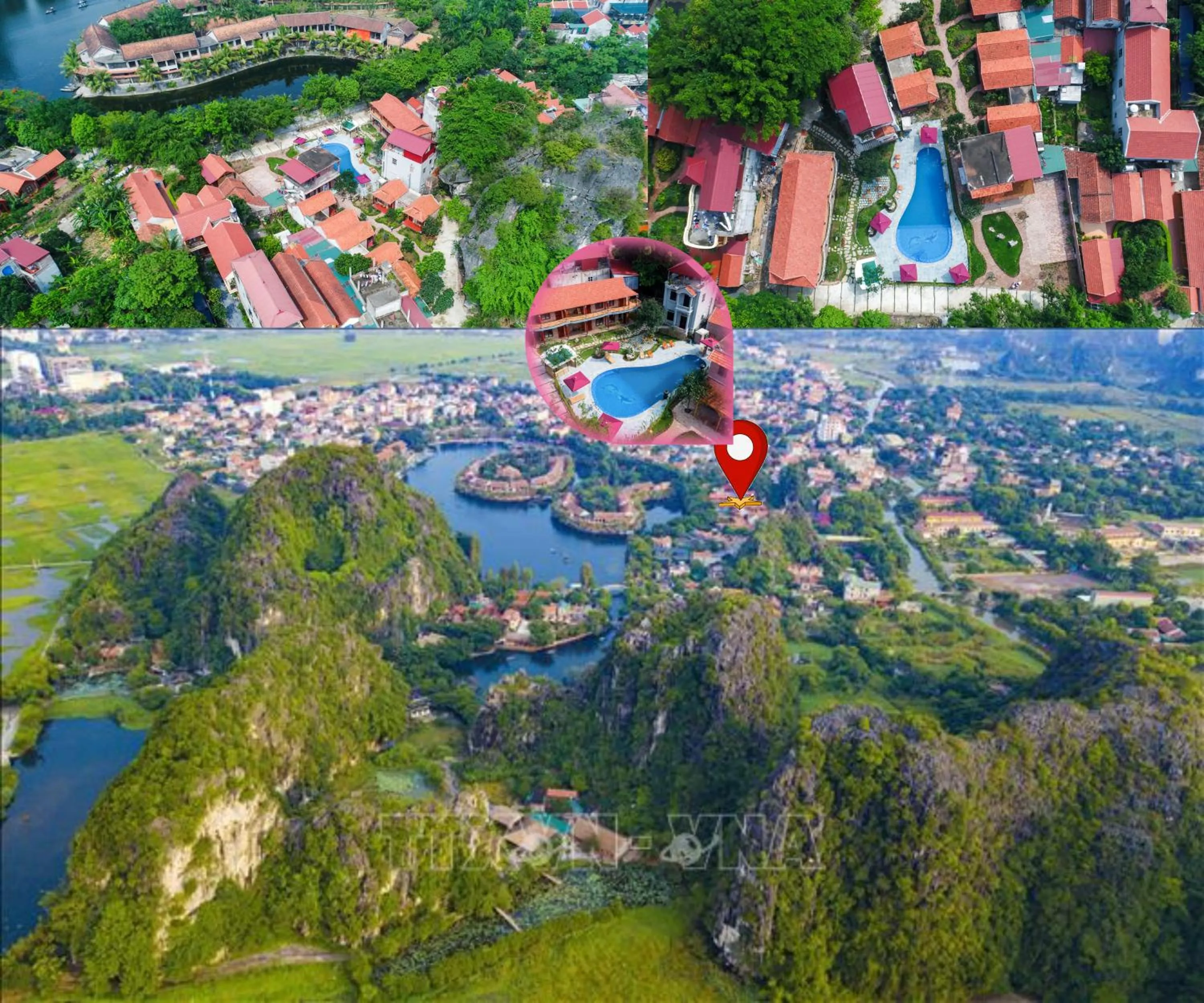 Nearby landmark in Tam Coc Lavender Homestay -Authentic Ninh Binh Experiences