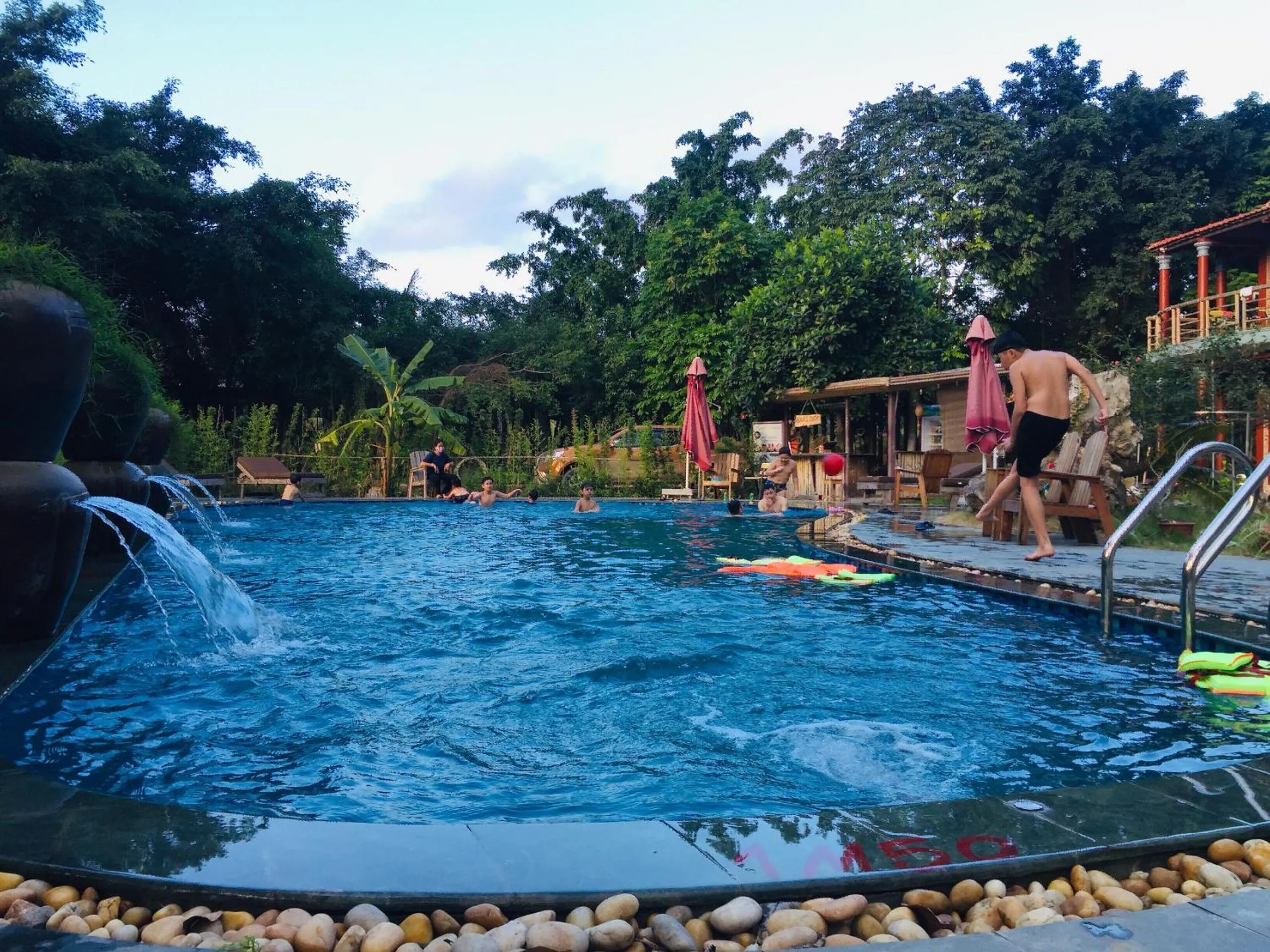 People in Tam Coc Lavender Homestay -Authentic Ninh Binh Experiences