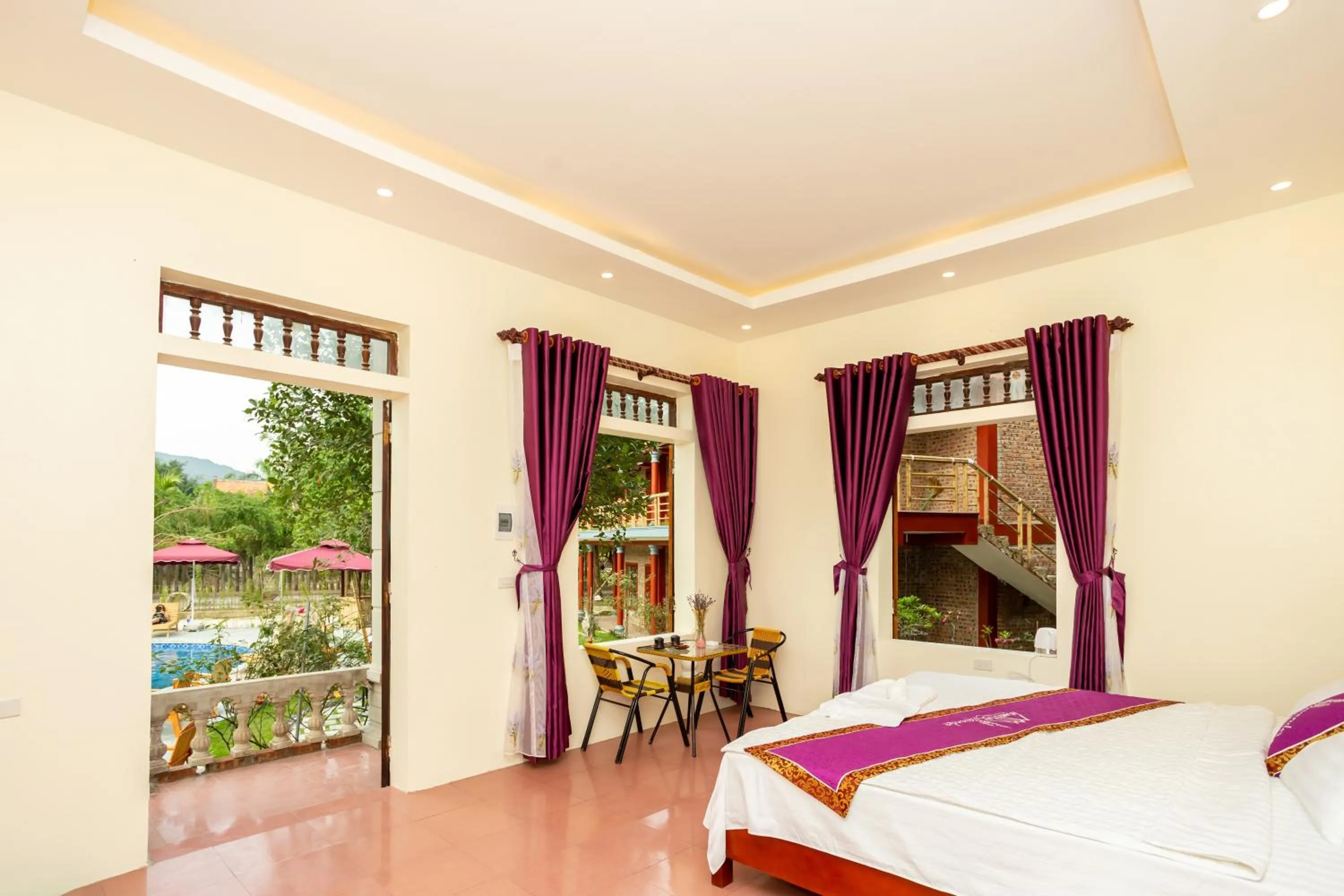 Photo of the whole room, Bed in Tam Coc Lavender Homestay -Authentic Ninh Binh Experiences