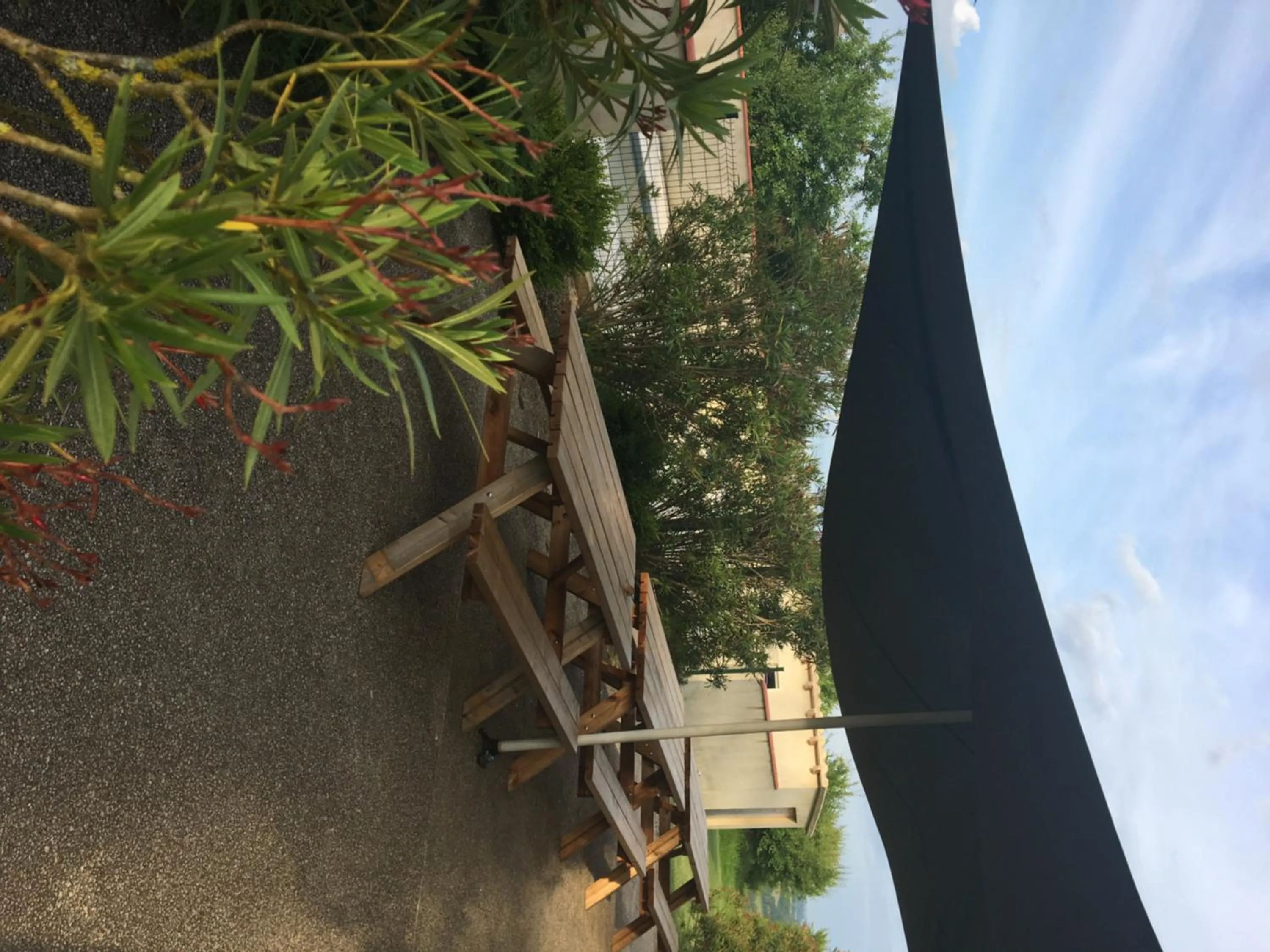 Patio in Gîte de Beausoleil