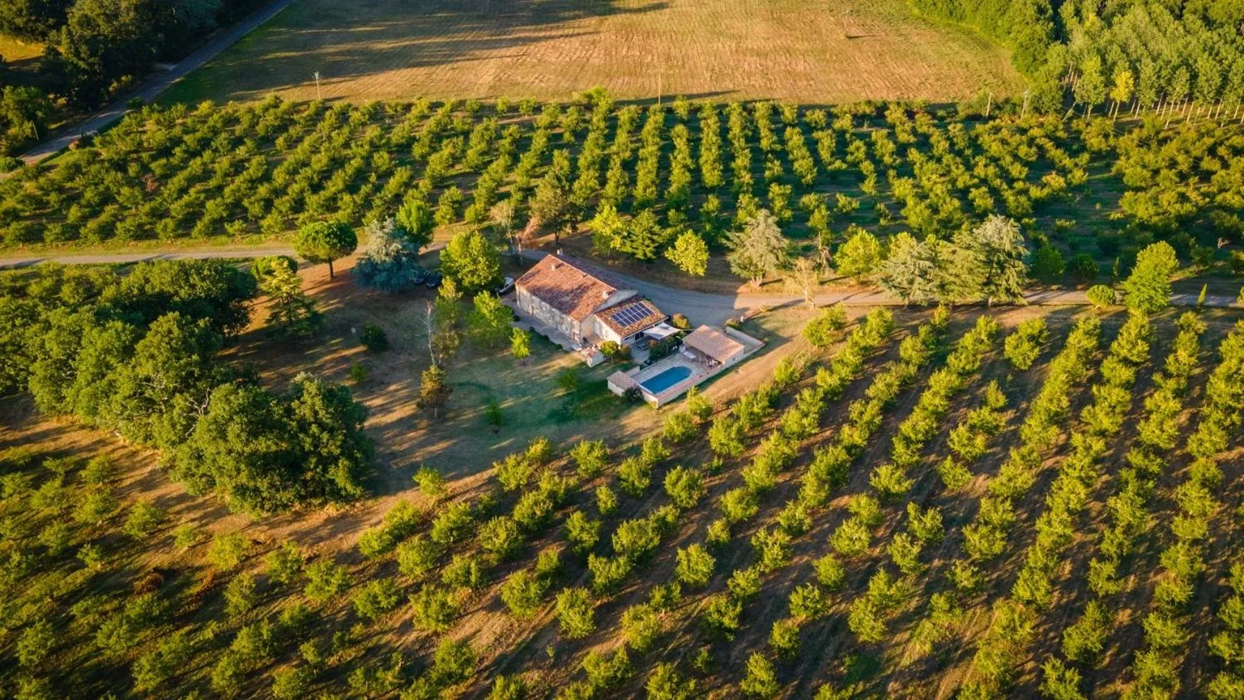 Bird's eye view in Gîte de Beausoleil