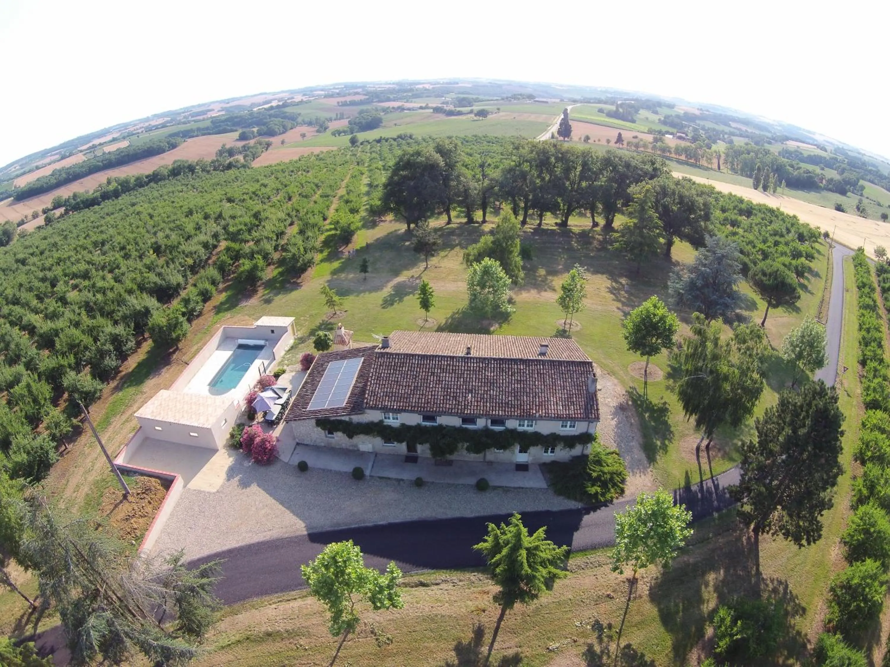 Bird's eye view in Gîte de Beausoleil