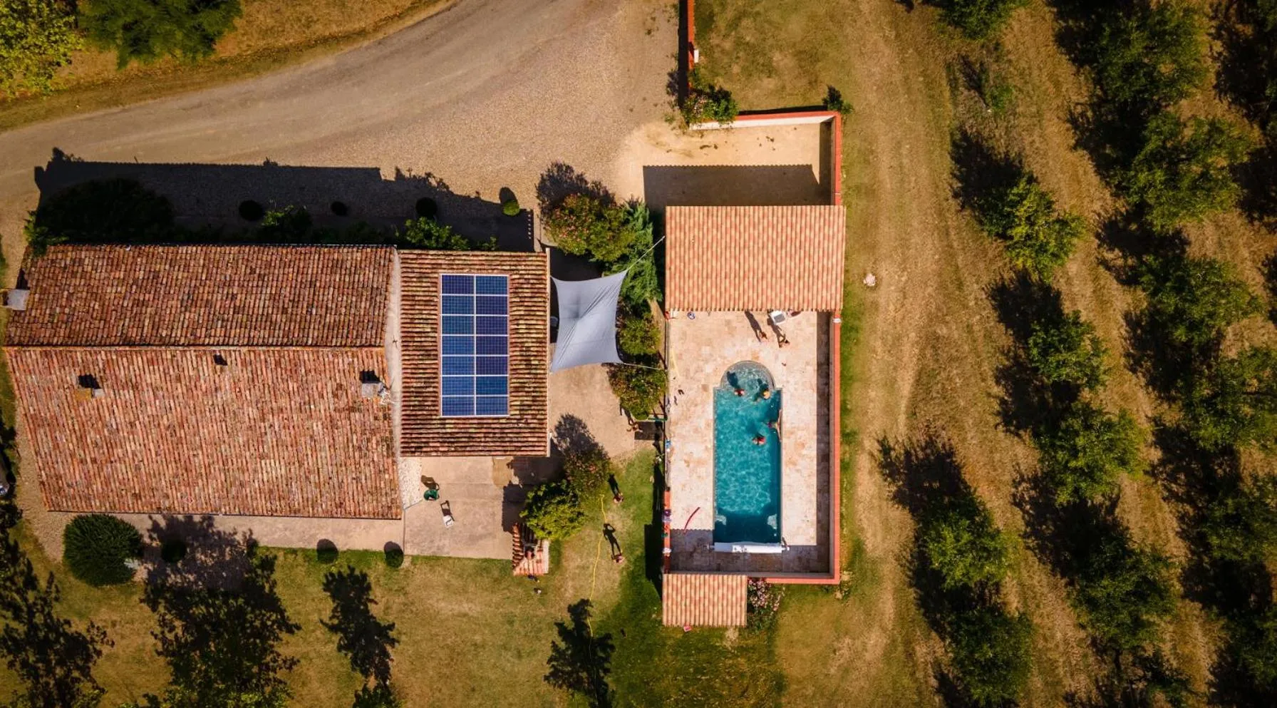 Bird's eye view in Gîte de Beausoleil