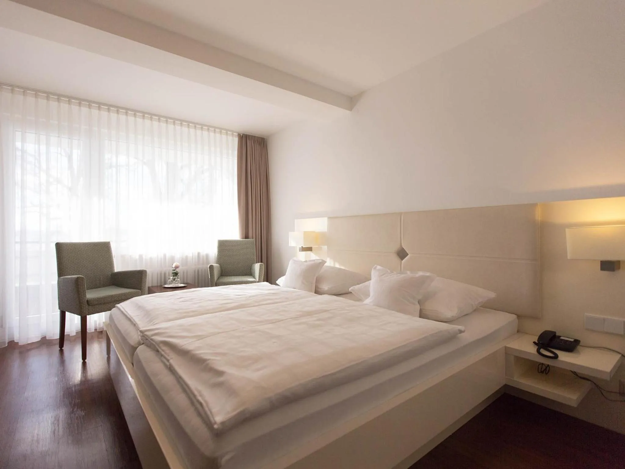 Day, Bed in Hotel Seepark Garni
