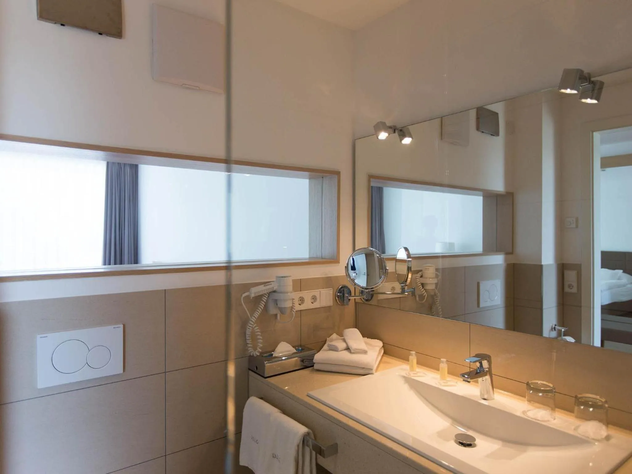 Bathroom in Hotel Seepark Garni