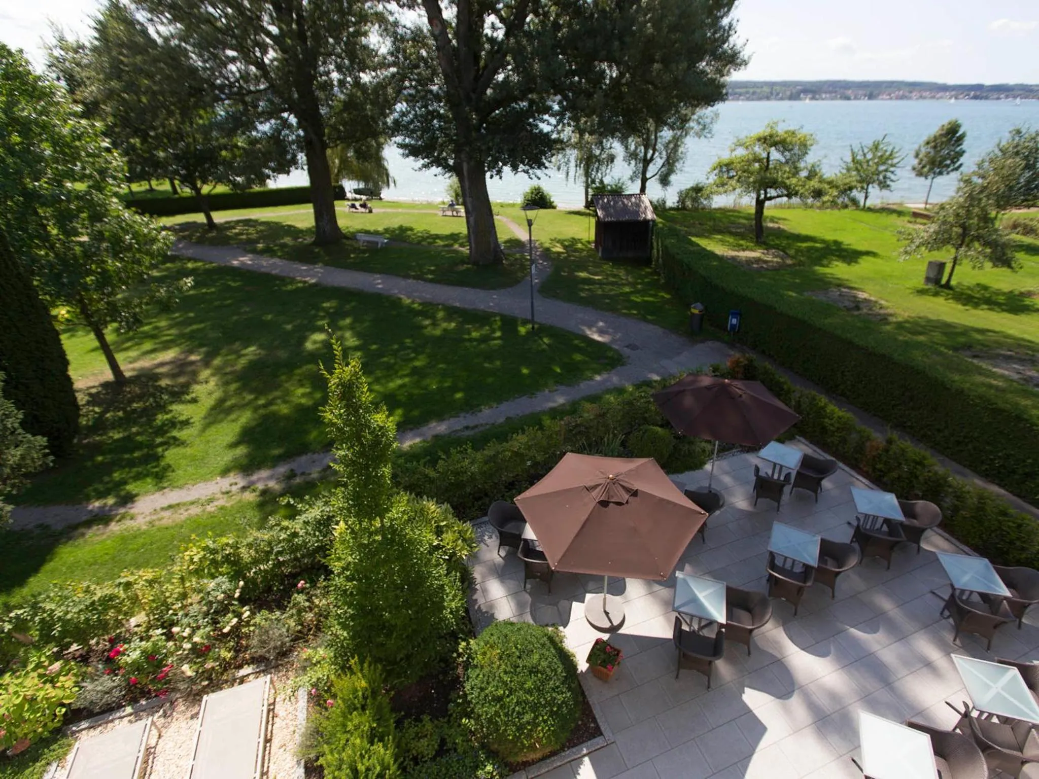 Garden in Hotel Seepark Garni