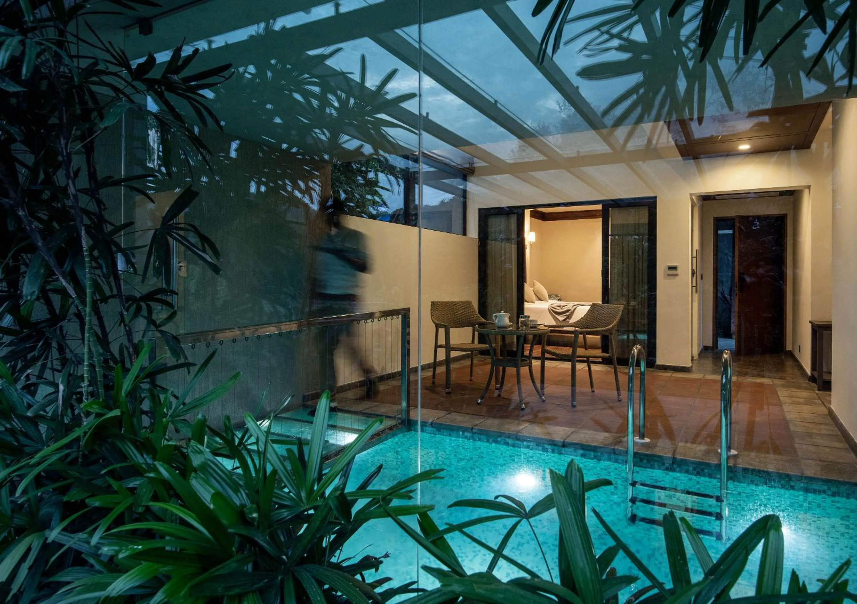 River view in Niraamaya Retreats Samroha Athirappilly