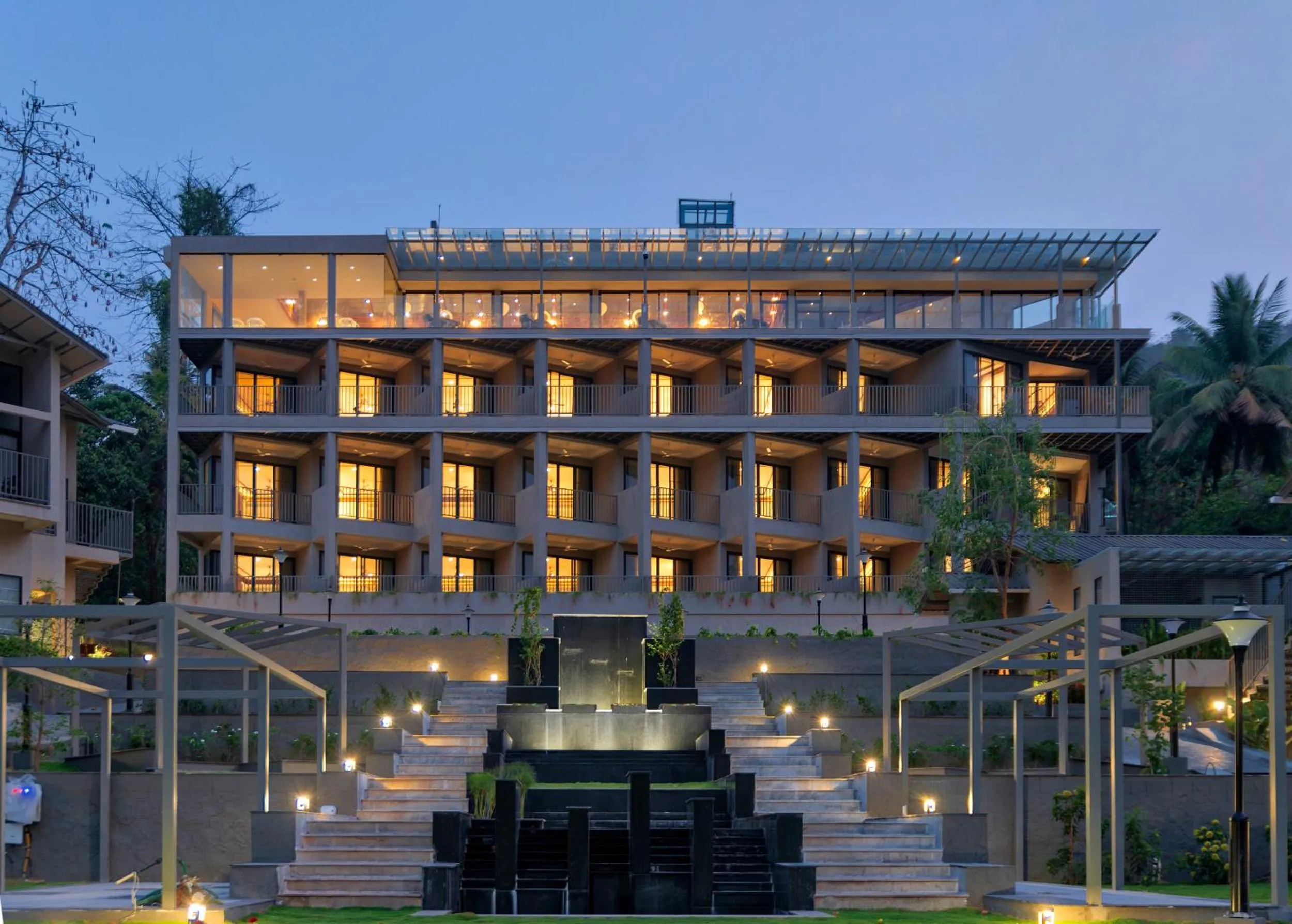 Property building in Niraamaya Retreats Samroha Athirappilly