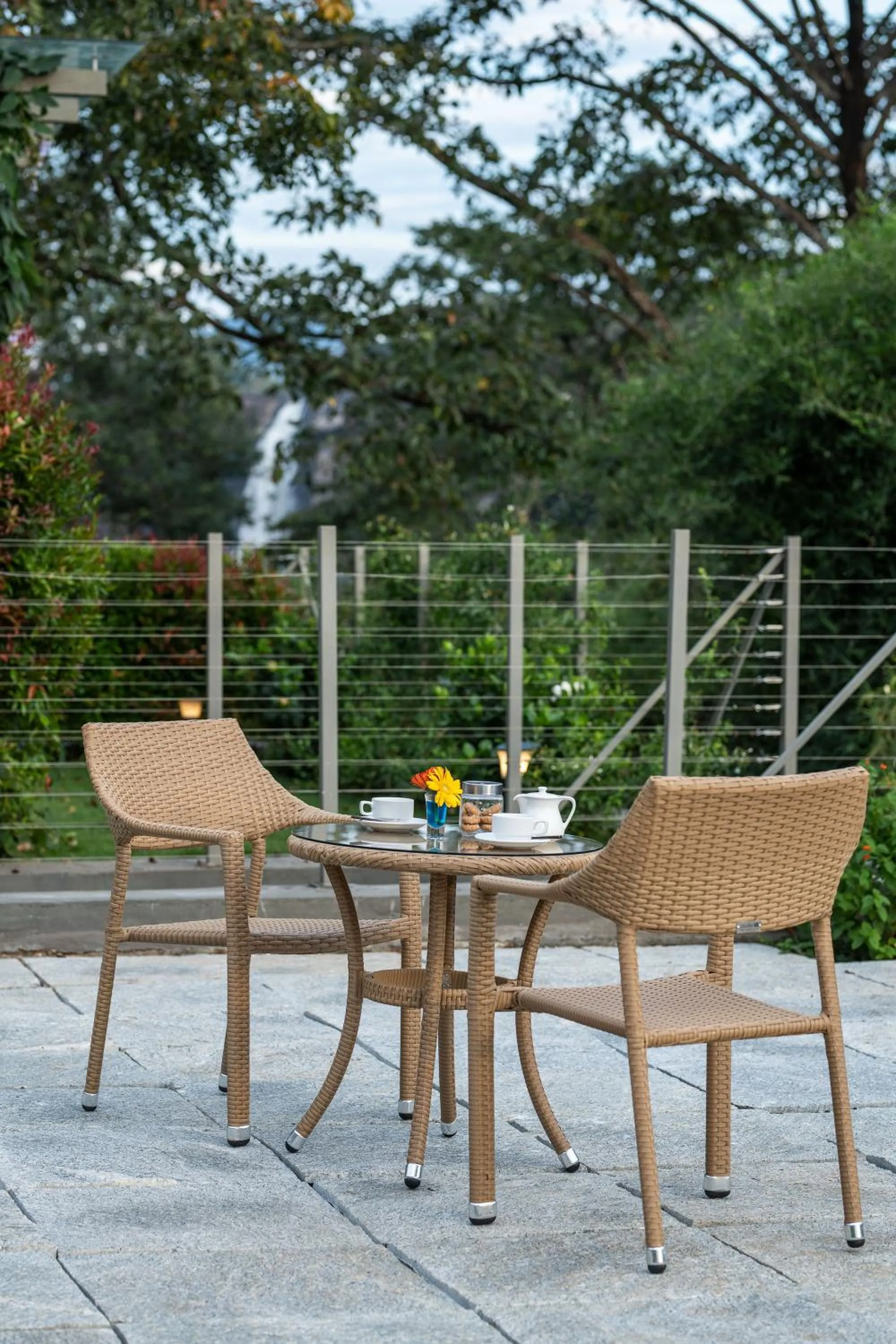 Patio in Niraamaya Retreats Samroha Athirappilly