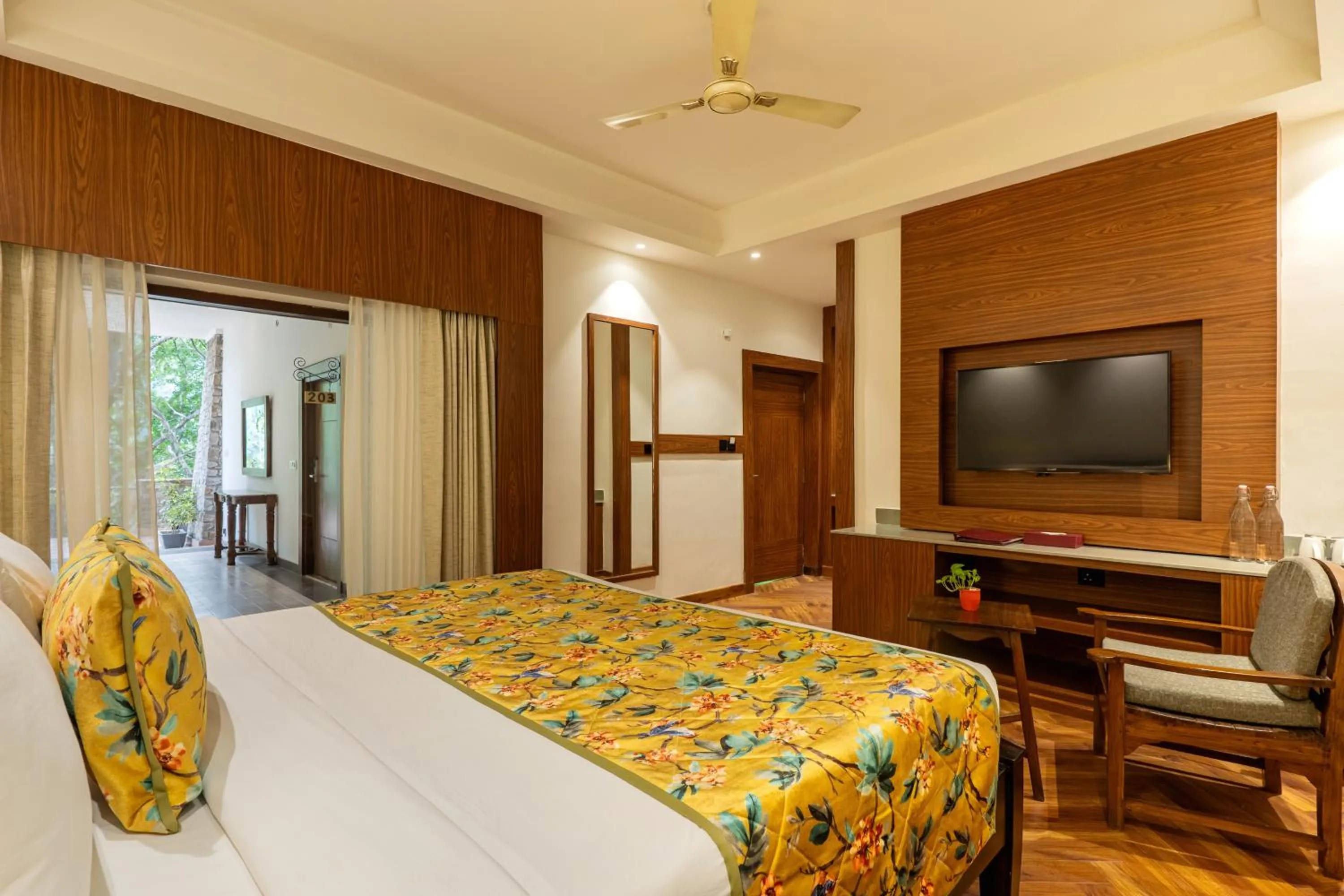 Bedroom, Bed in Summit By The Ganges Beach Resort & Spa