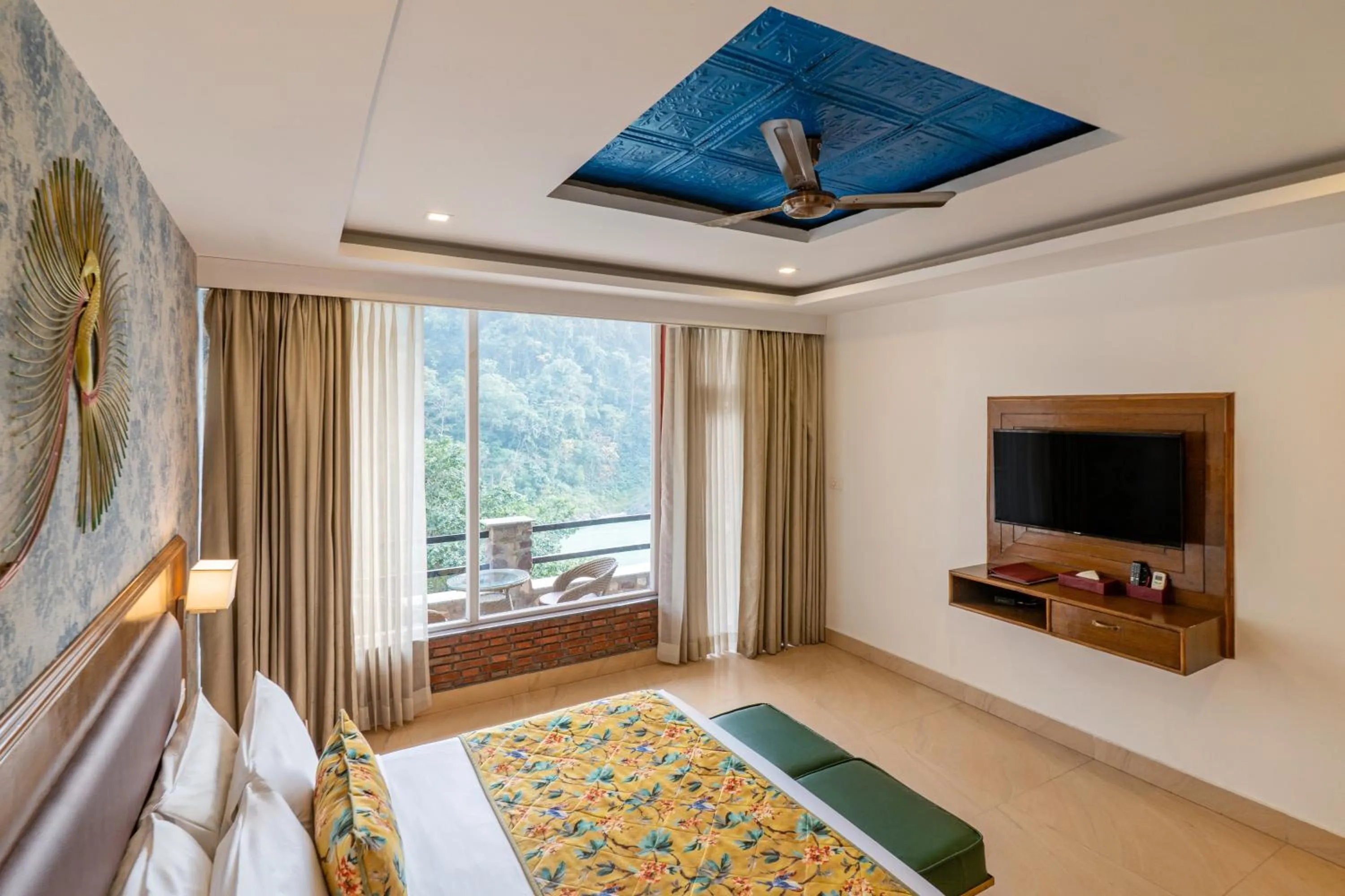 Bedroom, Bed in Summit By The Ganges Beach Resort & Spa