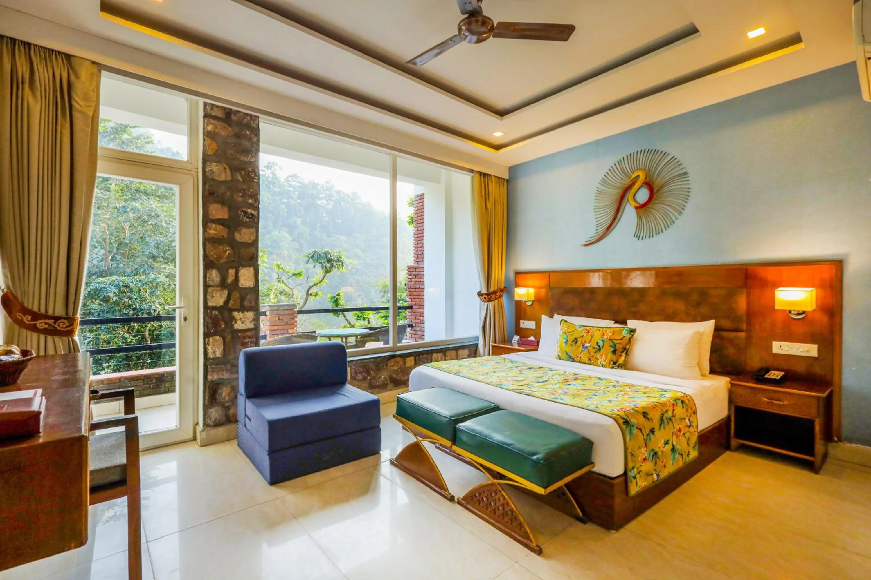 Deluxe Ganges View Room with Private Balcony in Summit By The Ganges Beach Resort & Spa