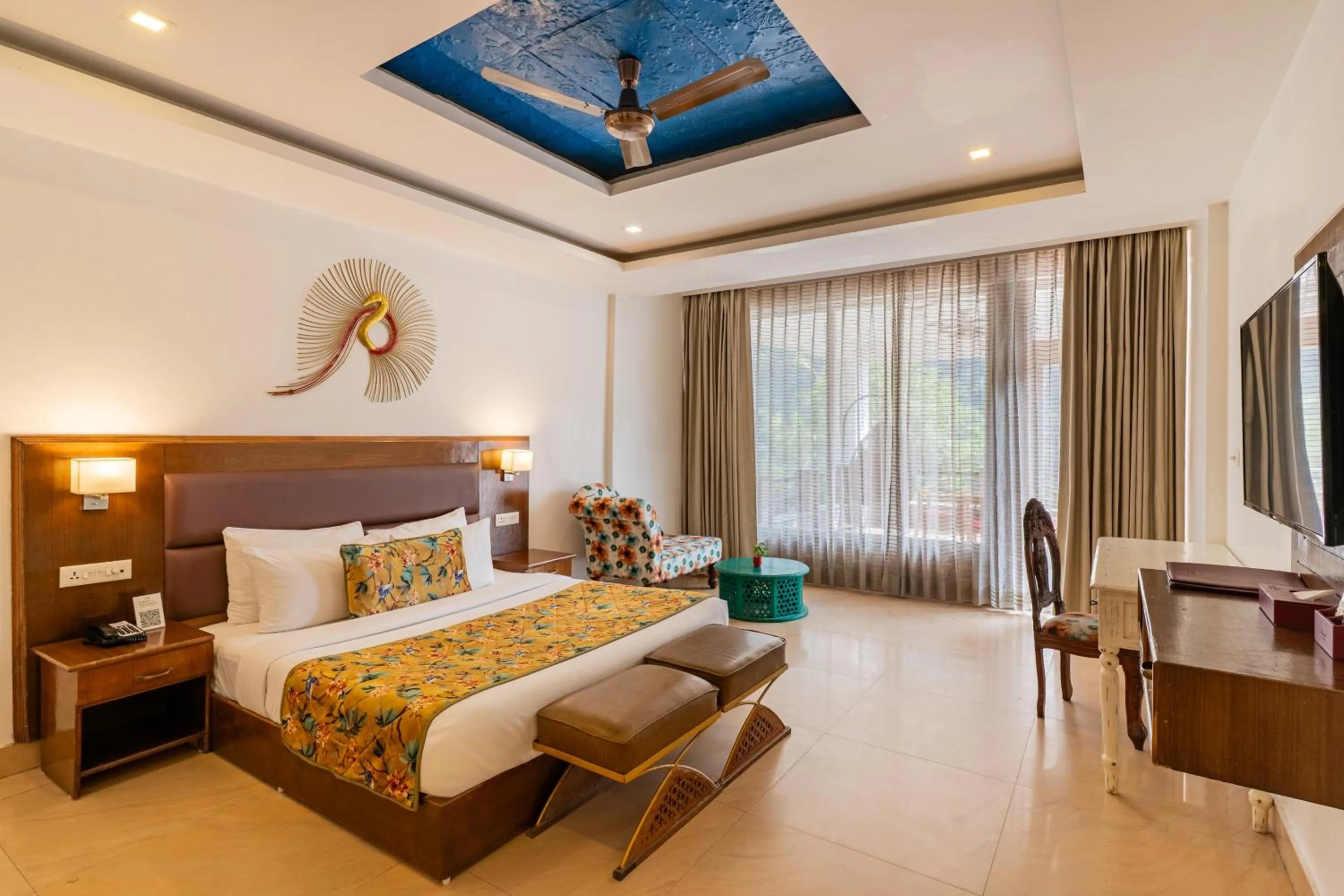 Bedroom, Bed in Summit By The Ganges Beach Resort & Spa