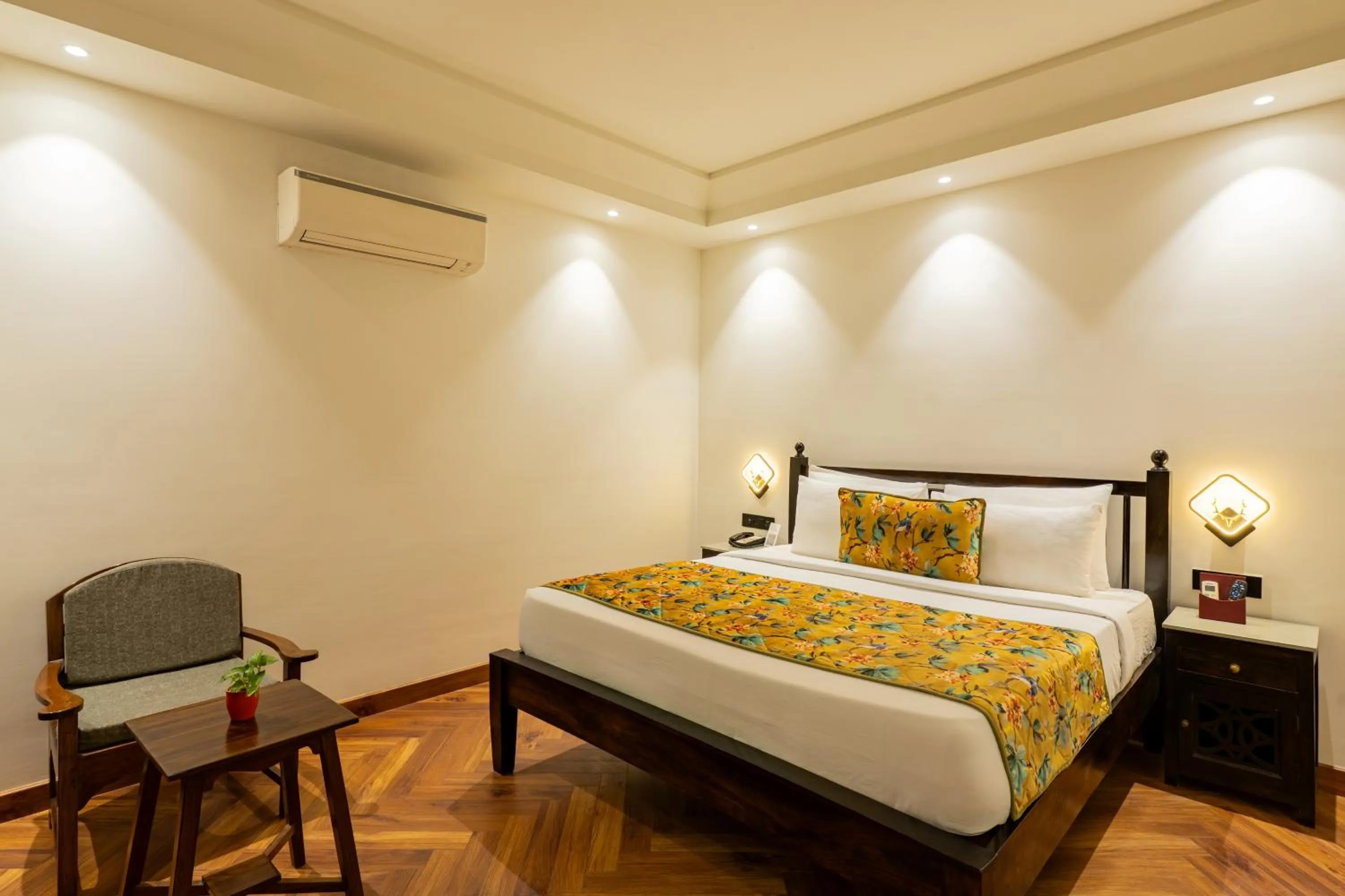 Bedroom, Bed in Summit By The Ganges Beach Resort & Spa