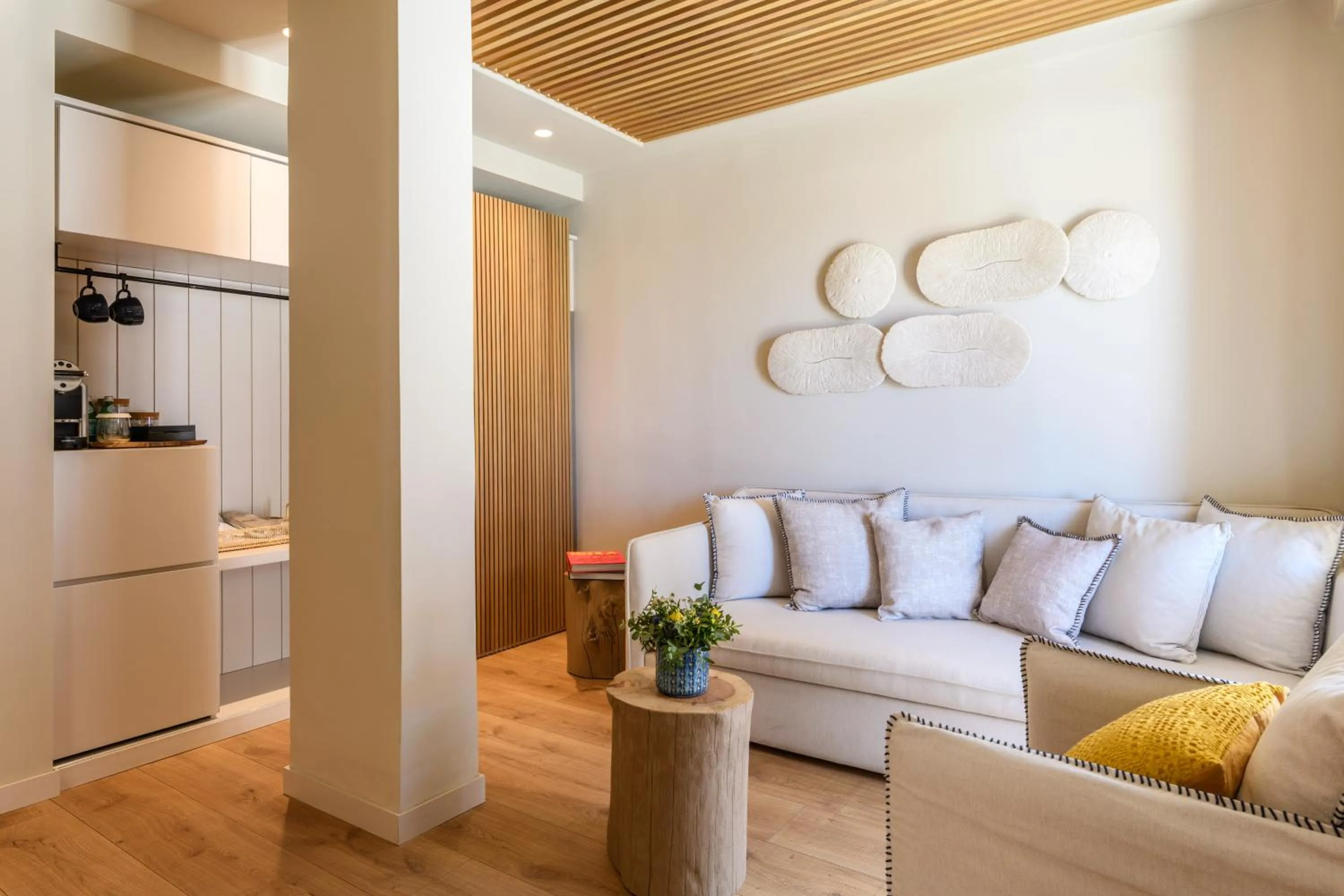 Living room in Anamar Destino Mykonos