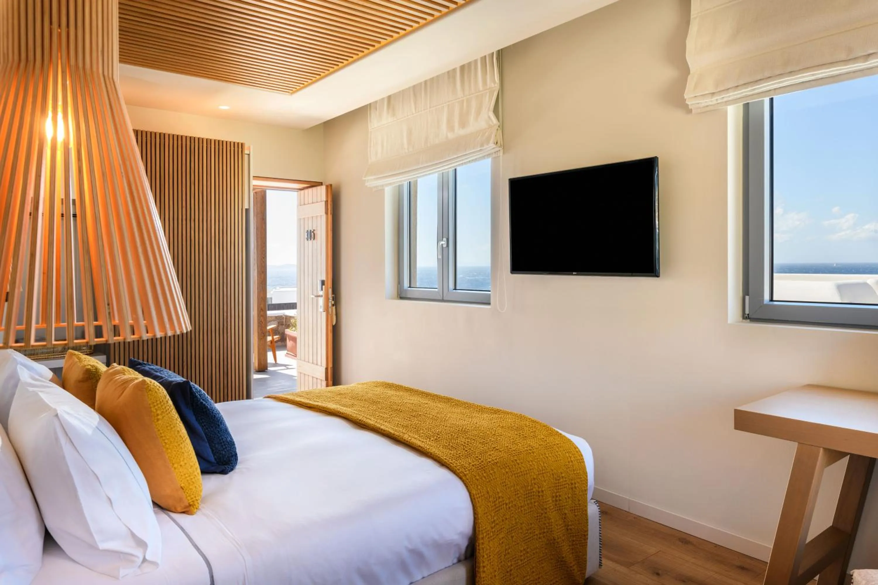 Bedroom in Anamar Destino Mykonos