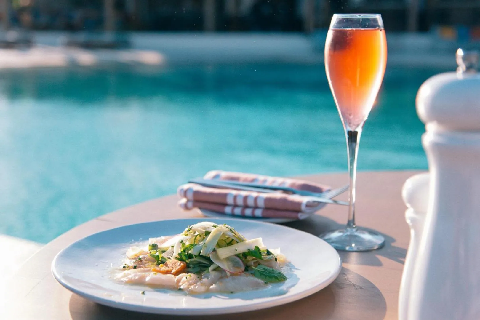 Swimming pool in Anamar Destino Mykonos