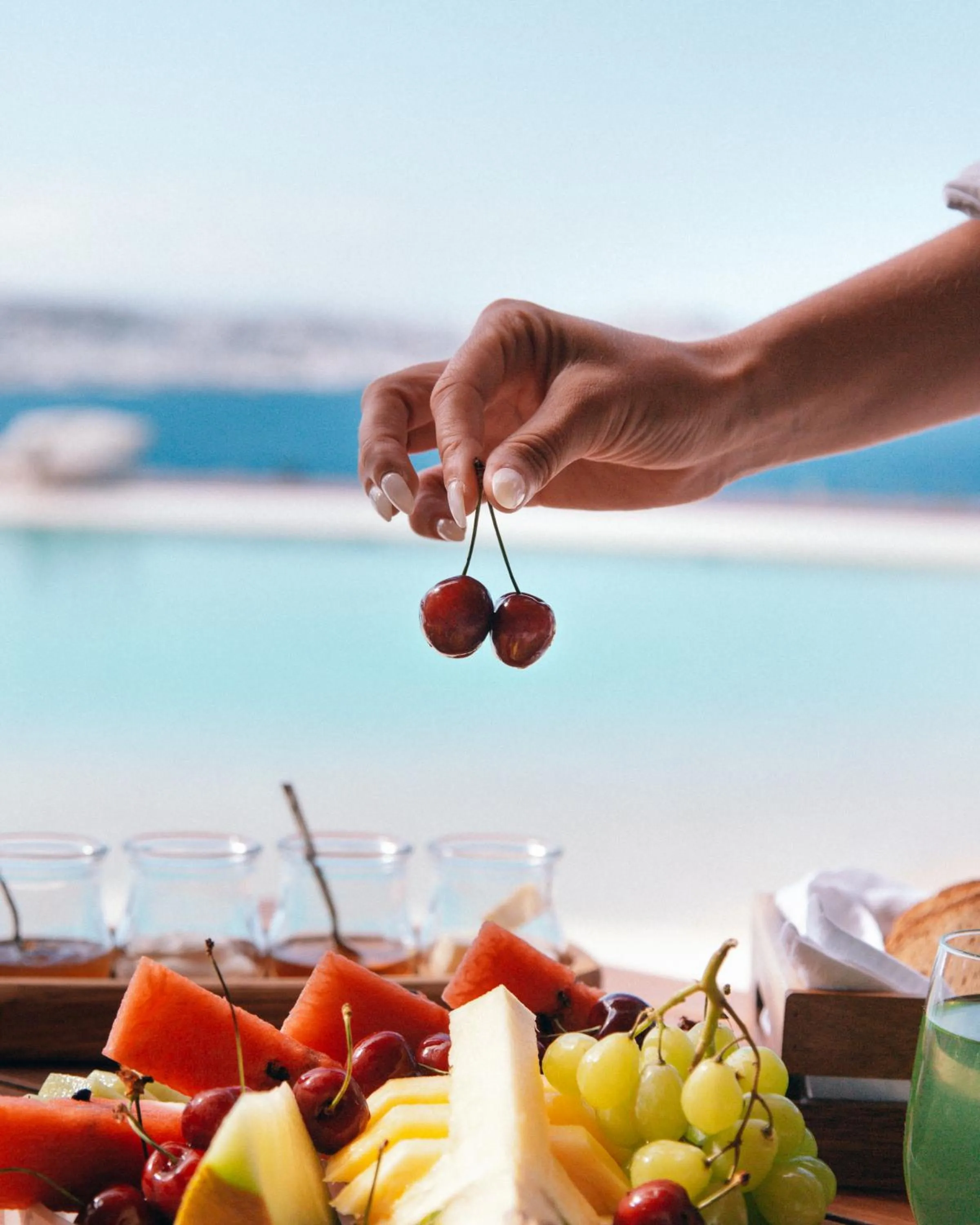 Food in Anamar Destino Mykonos