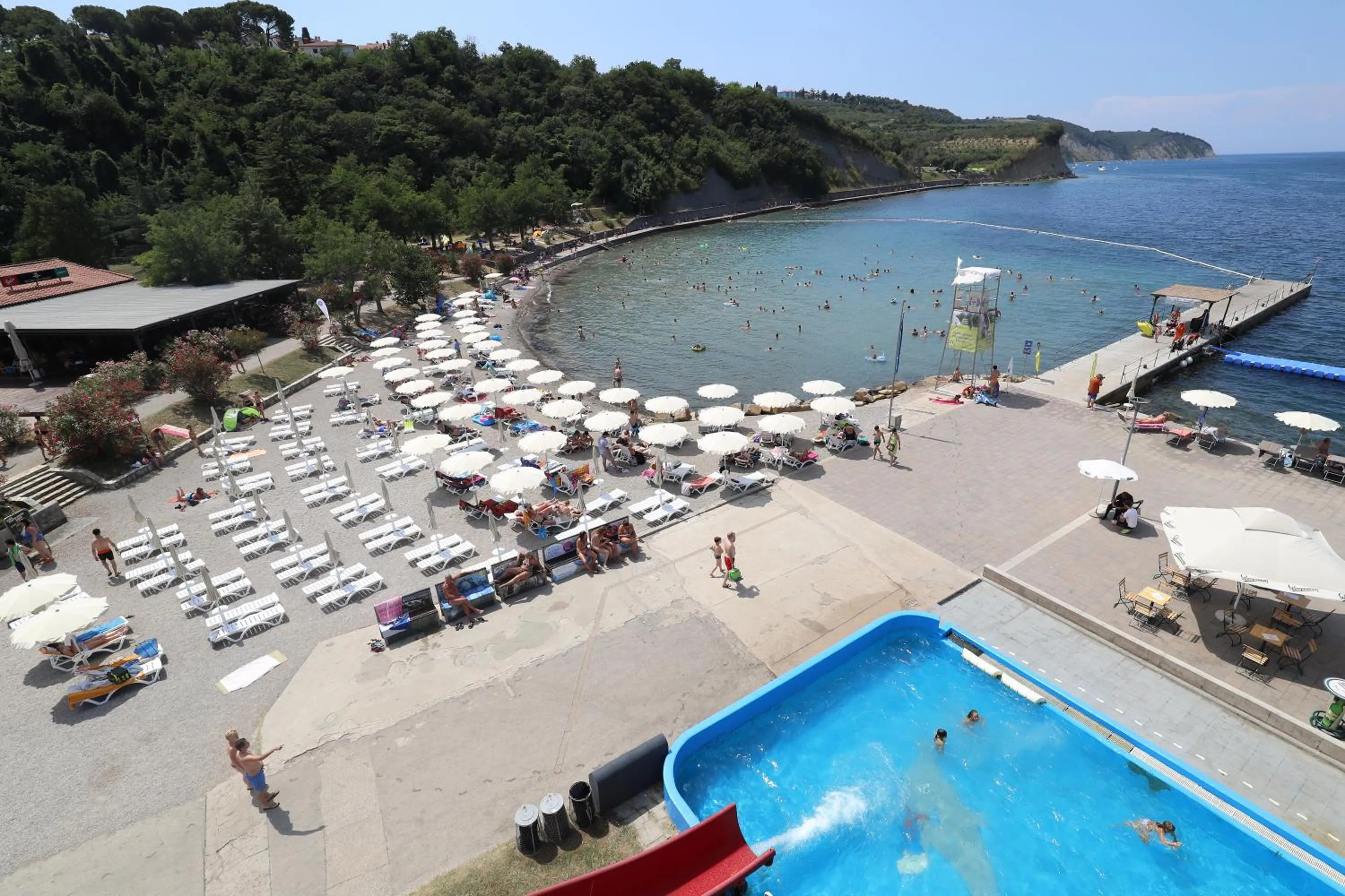 Bird's eye view in Hotel Haliaetum - San Simon Resort