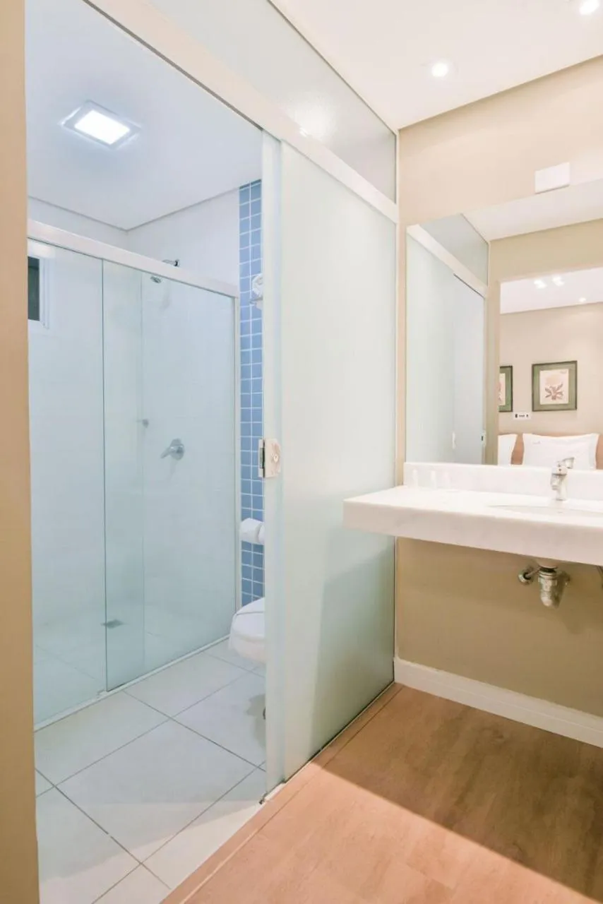 Bathroom in Araçatuba Plaza Hotel