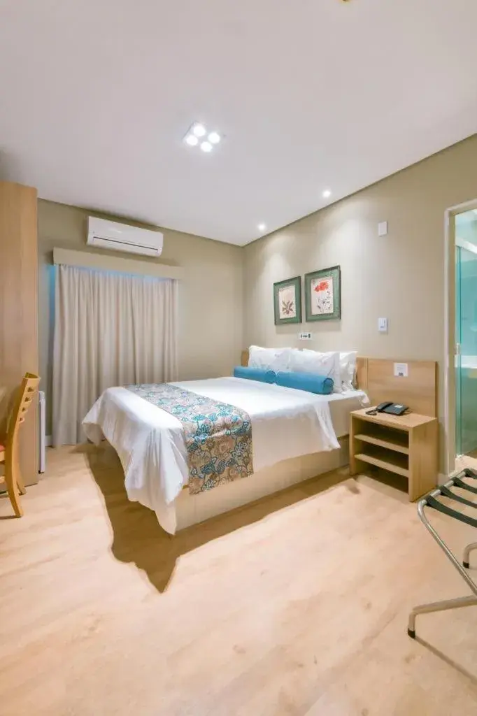 Bed in Araçatuba Plaza Hotel Bed in Araçatuba Plaza Hotel