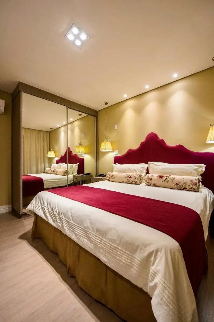 Bed in Araçatuba Plaza Hotel Bed in Araçatuba Plaza Hotel