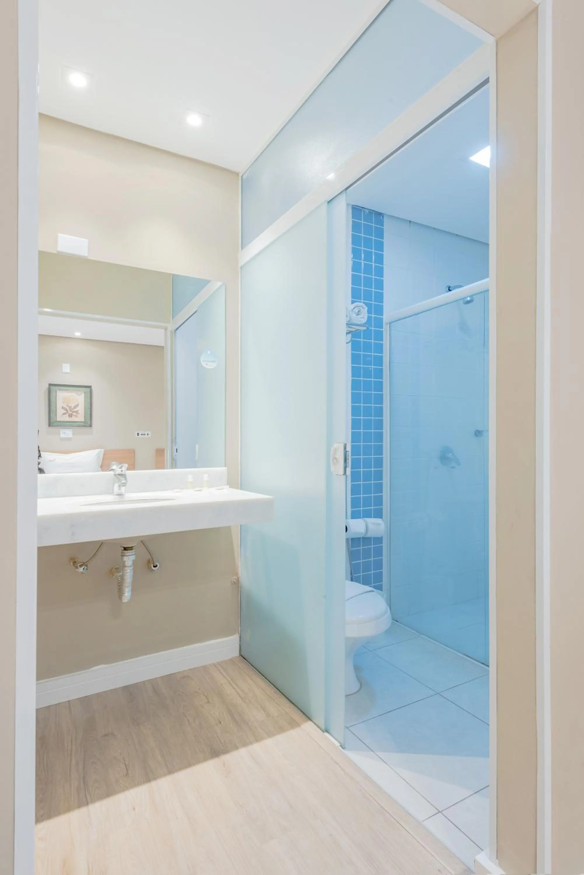 Bathroom in Araçatuba Plaza Hotel