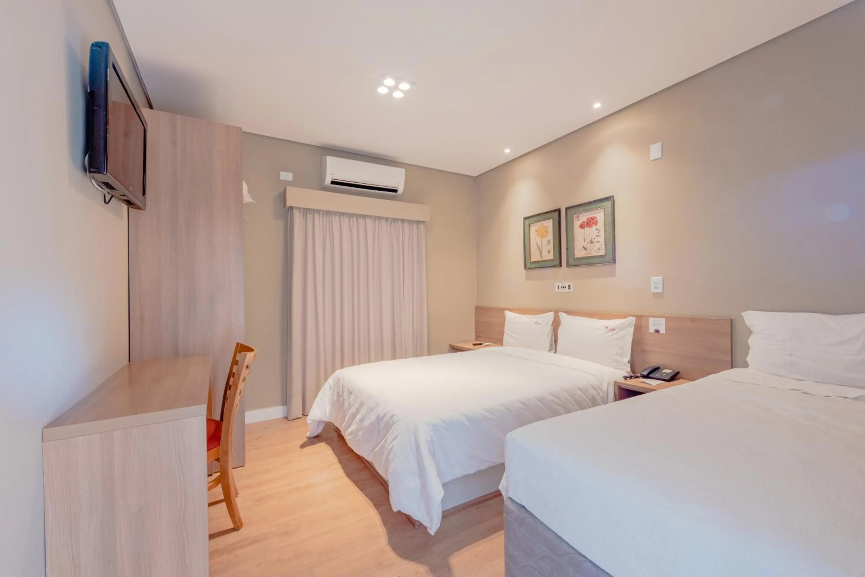 Bedroom, Bed in Araçatuba Plaza Hotel