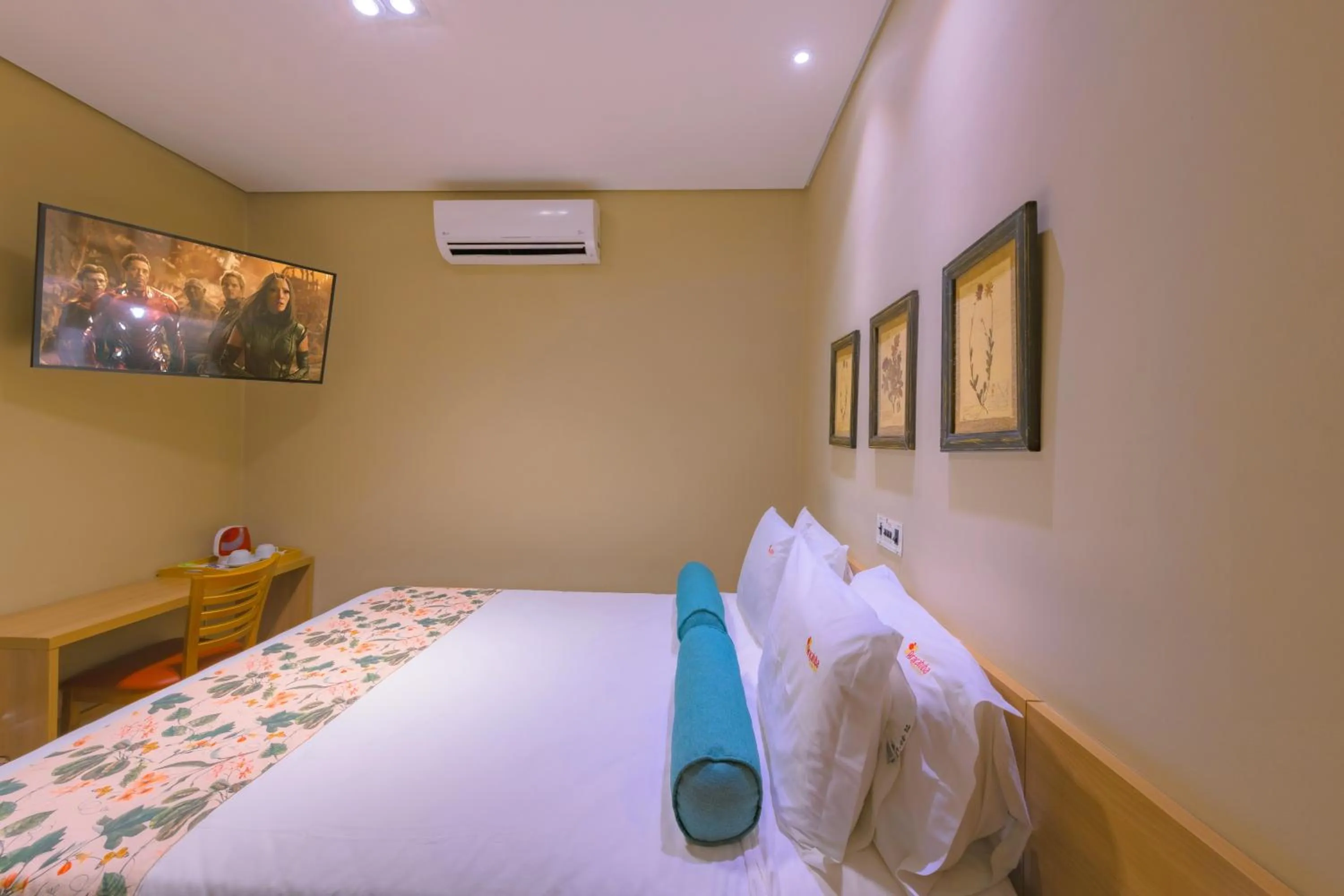 Bed in Araçatuba Plaza Hotel