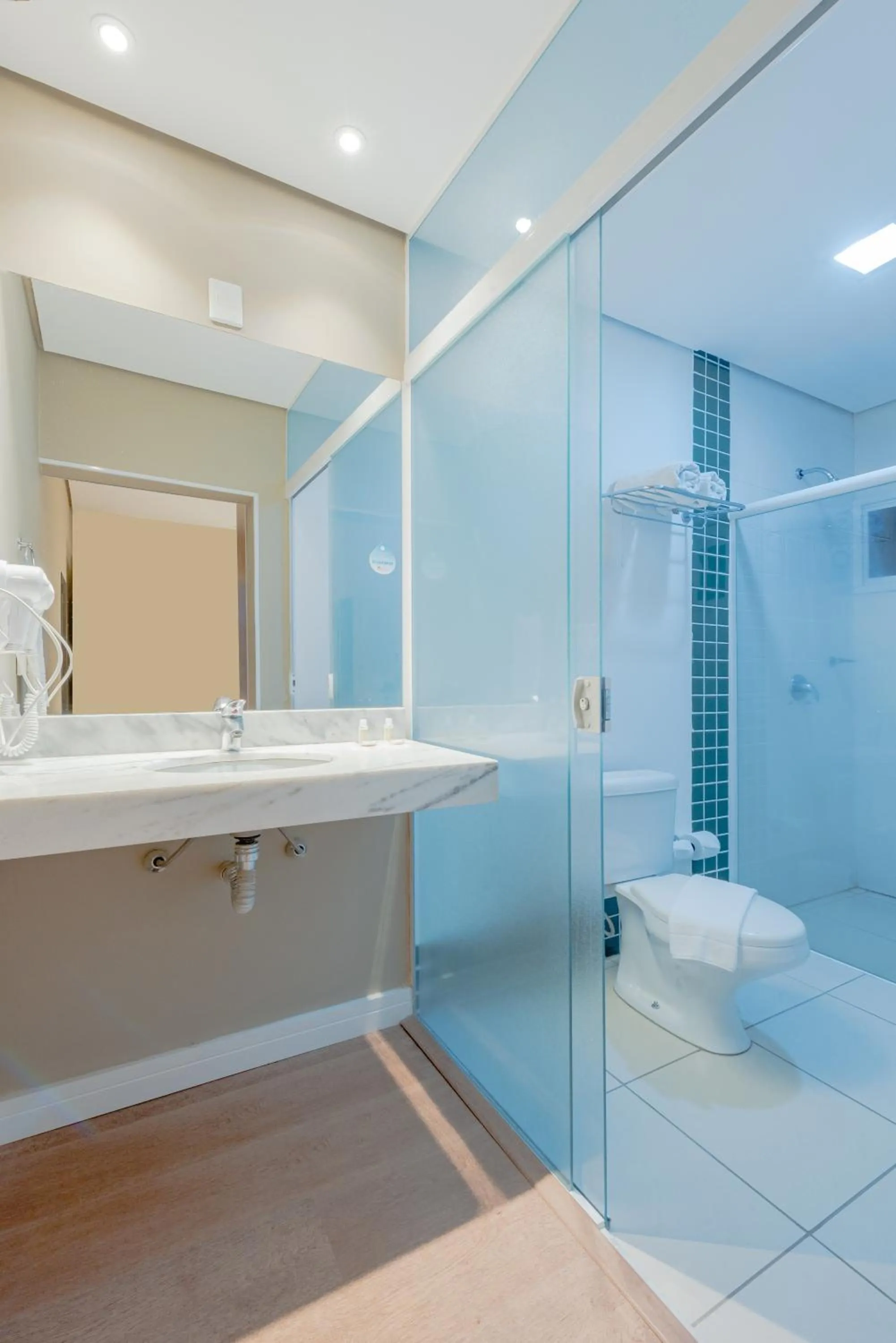 Bathroom in Araçatuba Plaza Hotel