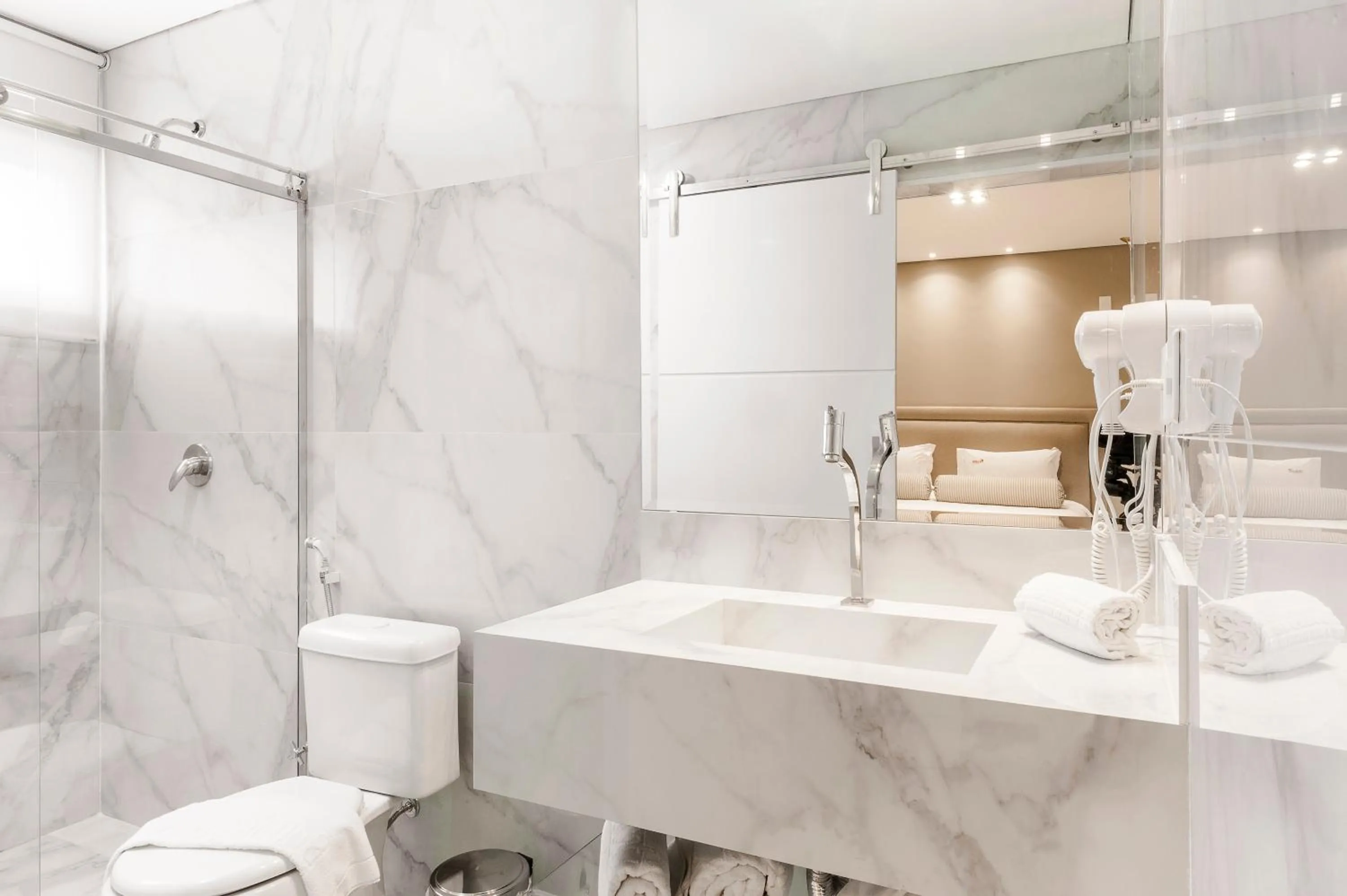 Bathroom in Araçatuba Plaza Hotel