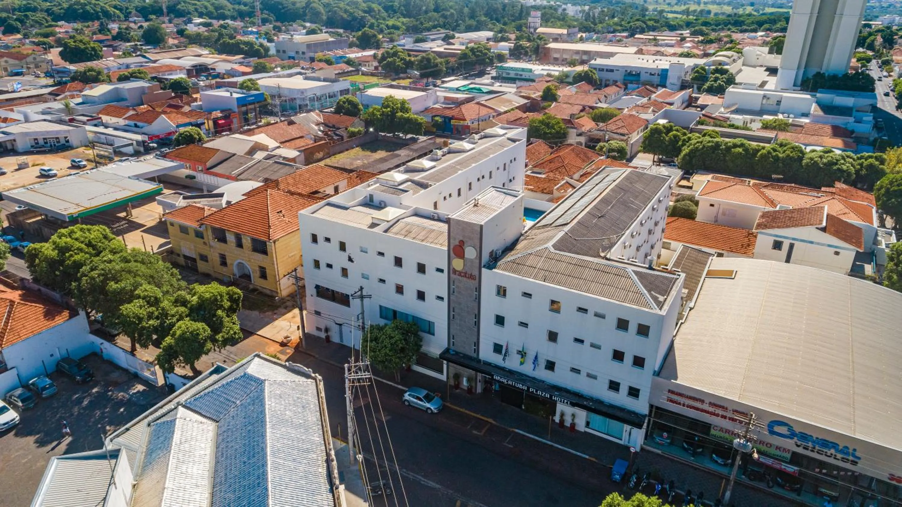 Bird's eye view in Araçatuba Plaza Hotel