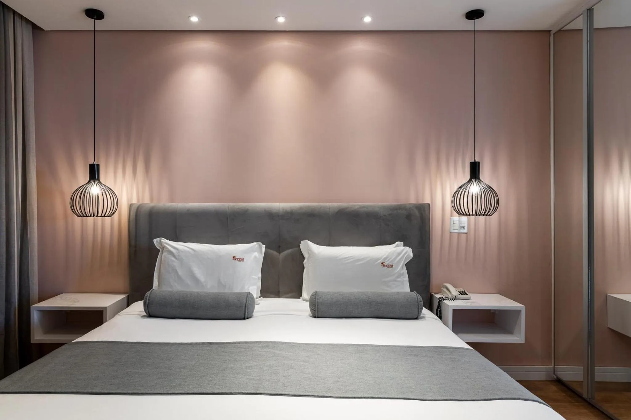 Bed in Araçatuba Plaza Hotel