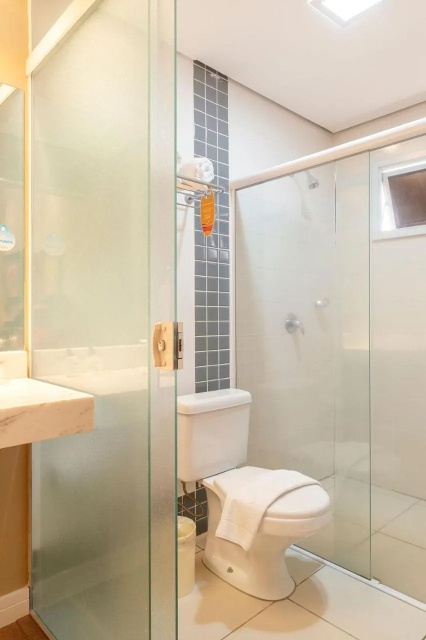 Bathroom in Araçatuba Plaza Hotel