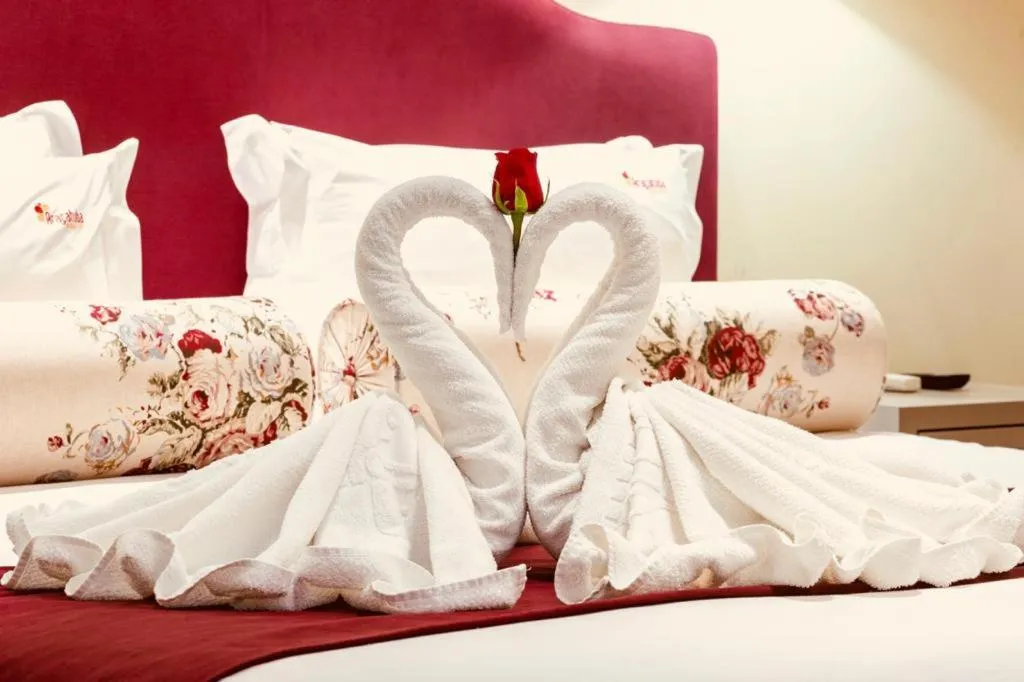 Bed in Araçatuba Plaza Hotel