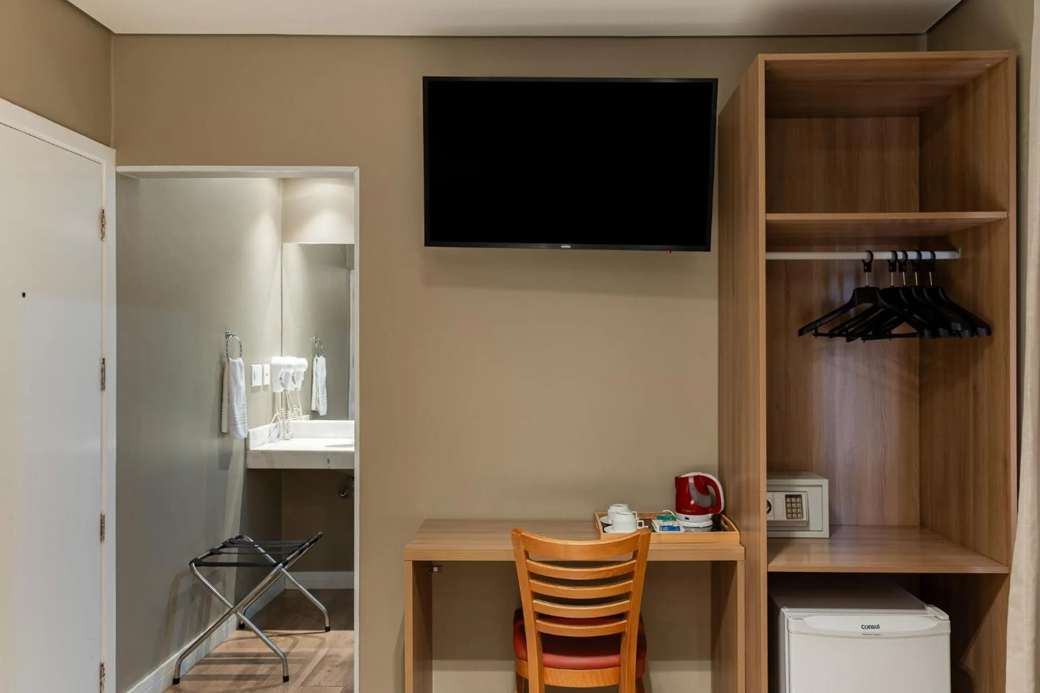 Bedroom in Araçatuba Plaza Hotel