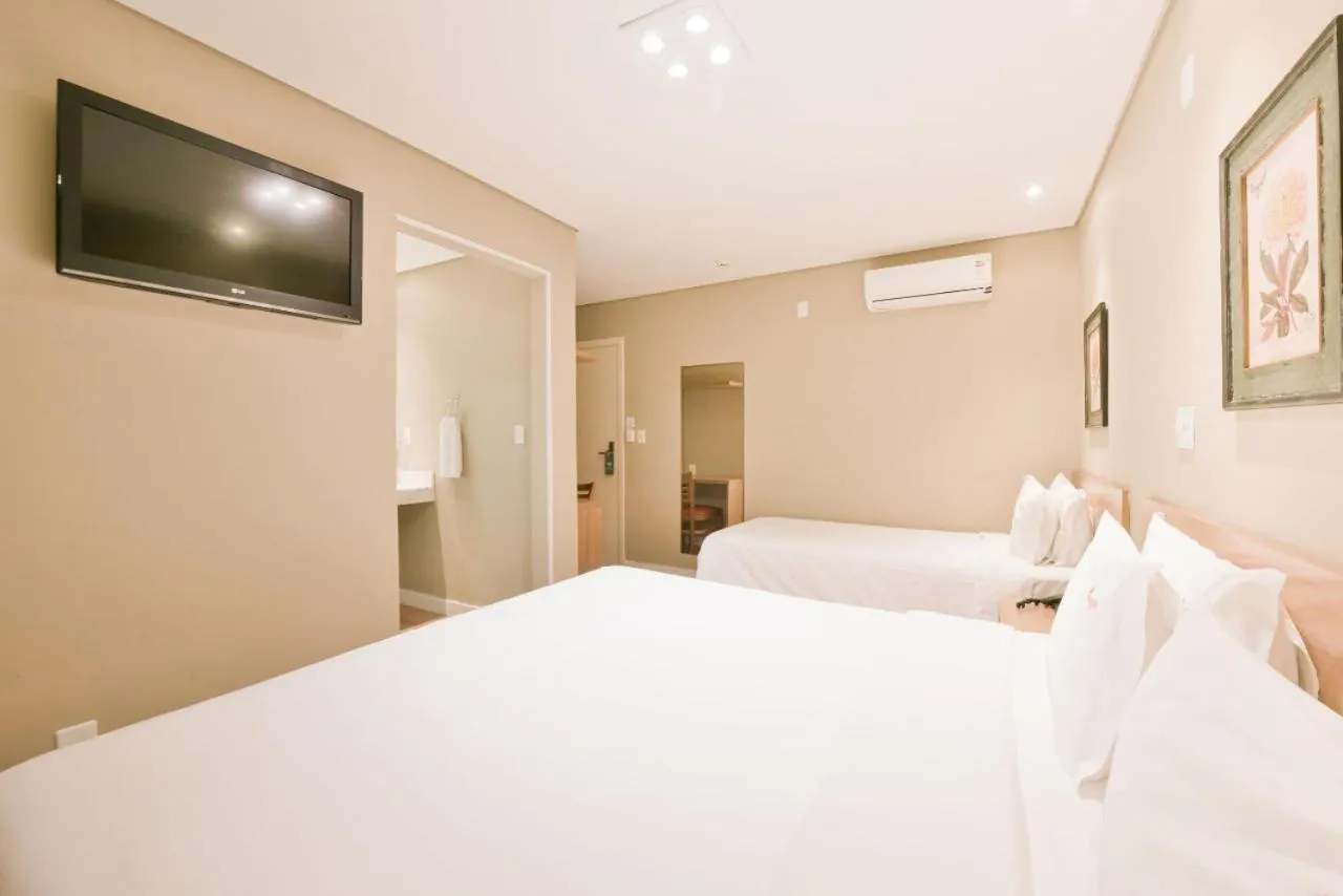 Bedroom, Bed in Araçatuba Plaza Hotel